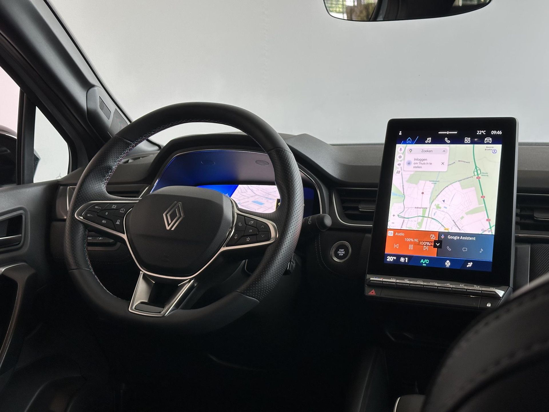 Renault Symbioz met kenteken HTS-31-N – interieur