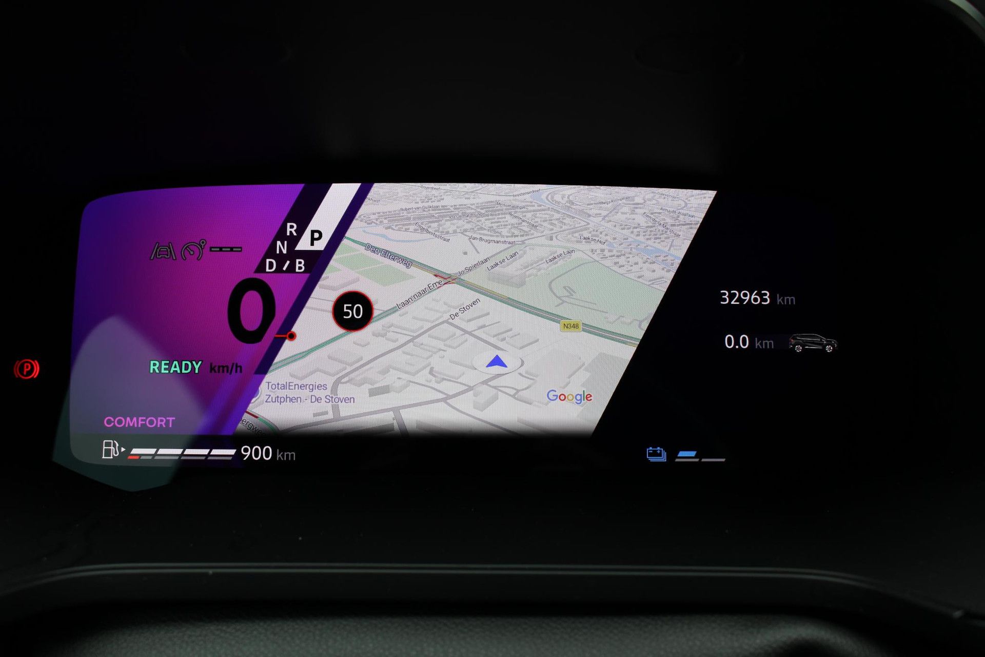 Renault Symbioz met kenteken HVF-73-K – dashboard