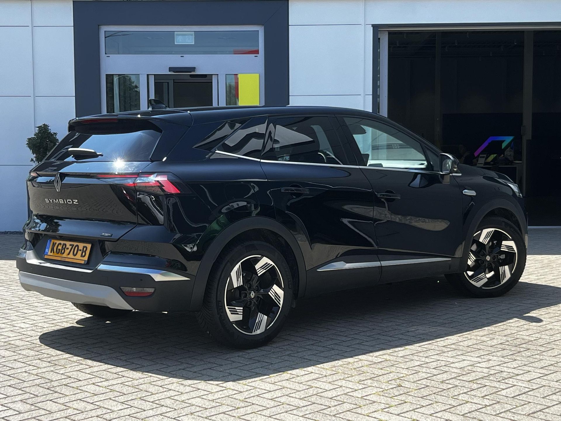 Renault Symbioz met kenteken KGB-70-B – achteraanzicht