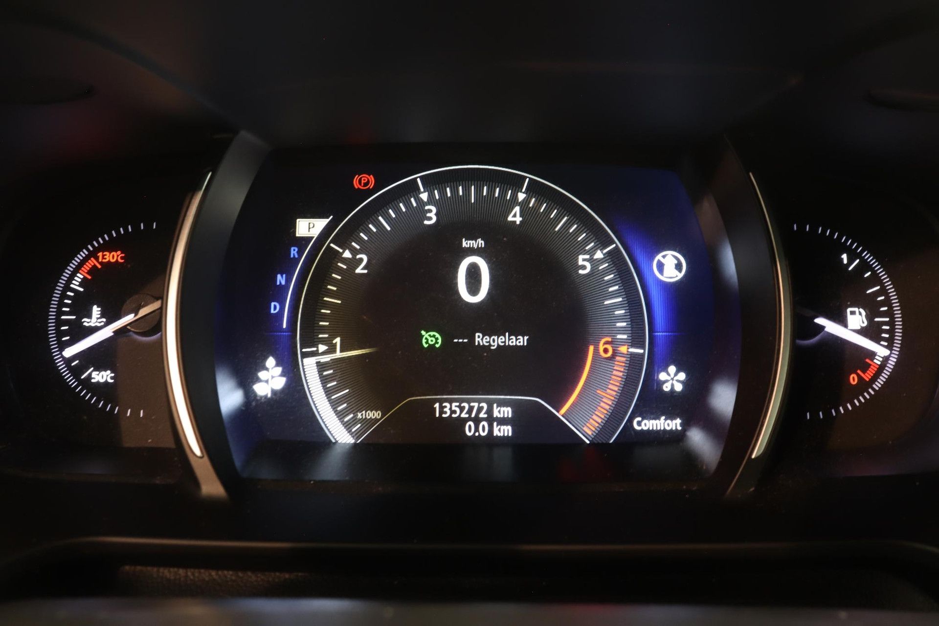 Renault Talisman met kenteken PZ-955-N – dashboard