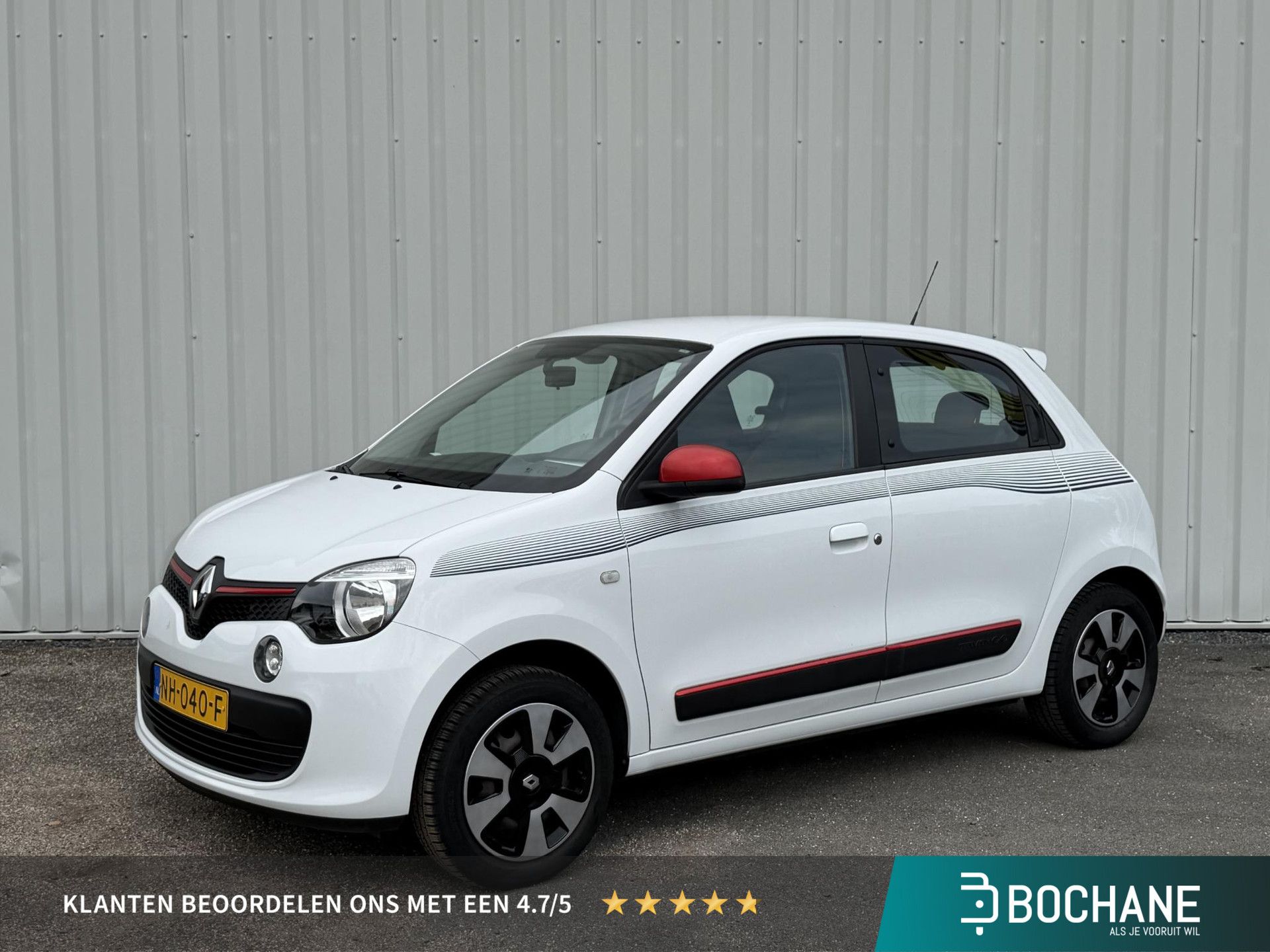 Renault Twingo met kenteken NH-040-F – vooraanzicht