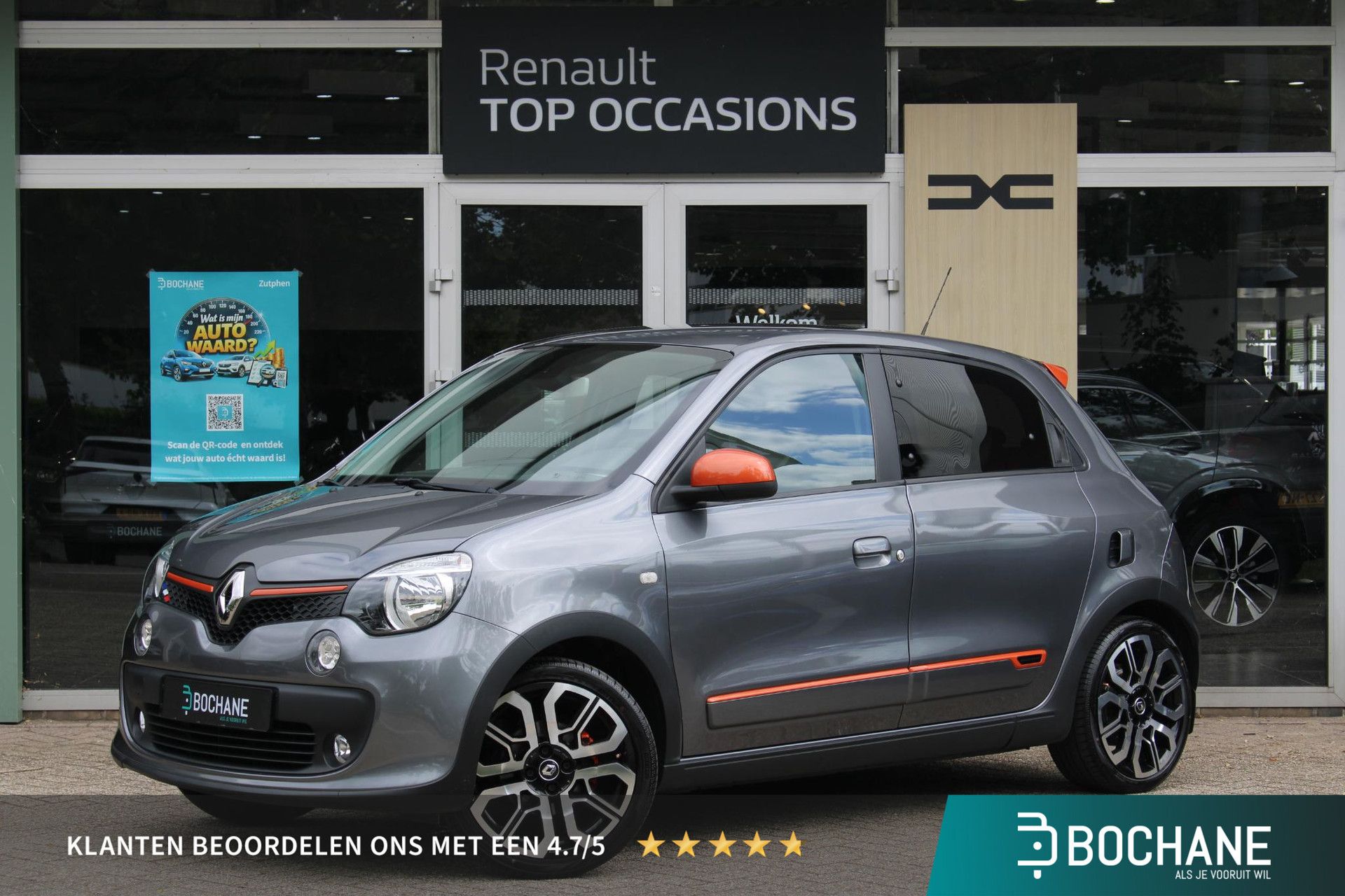 Renault Twingo met kenteken NZ-511-T – vooraanzicht