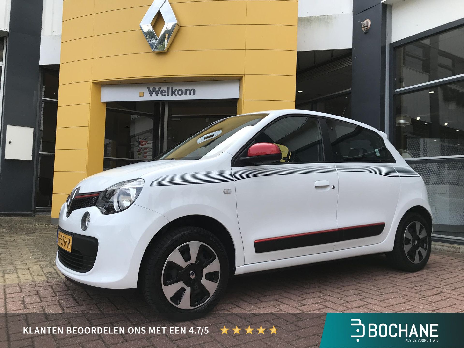 Renault Twingo met kenteken SR-876-R – vooraanzicht