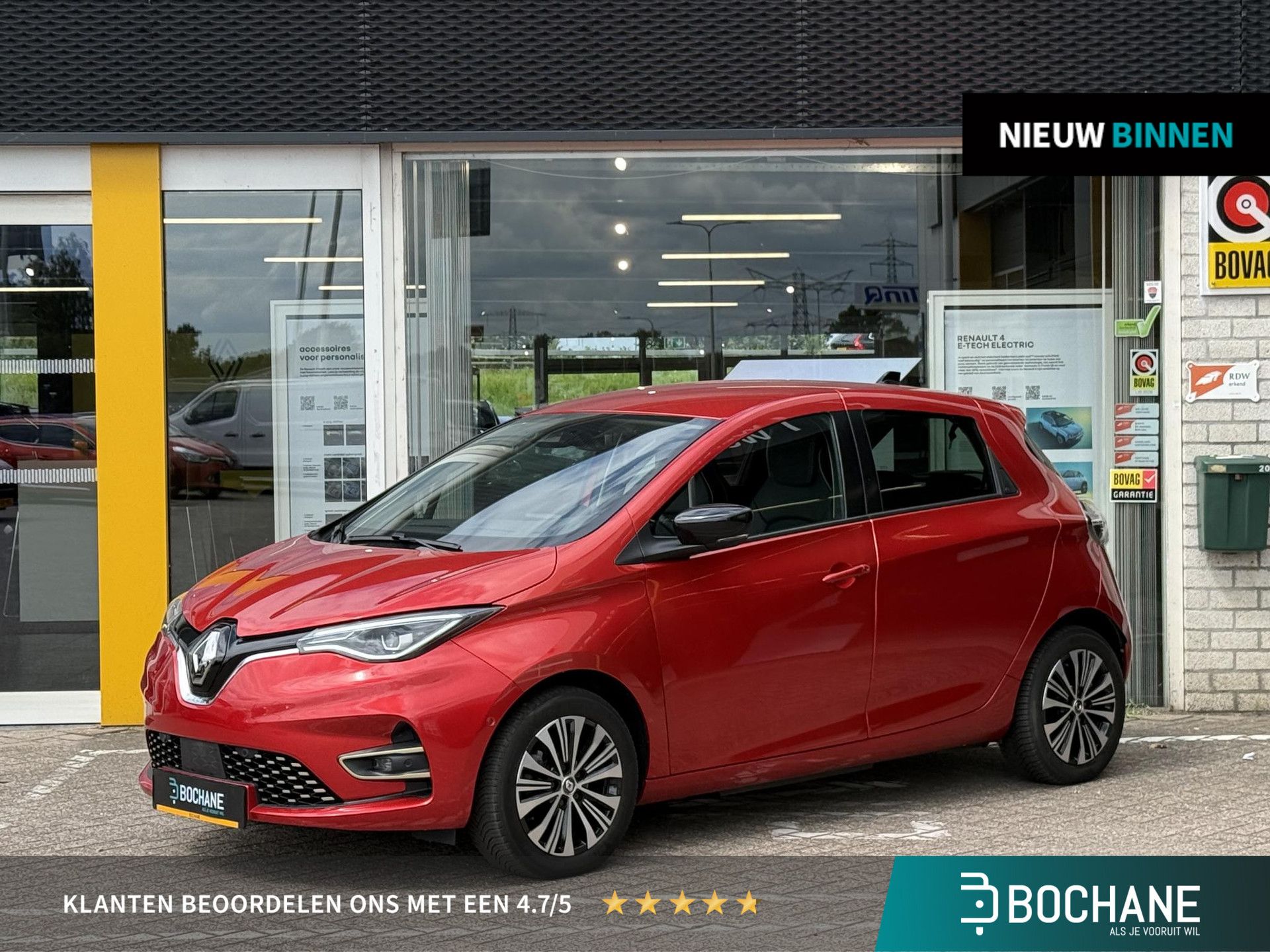 Renault ZOE met kenteken KND-59-F – vooraanzicht