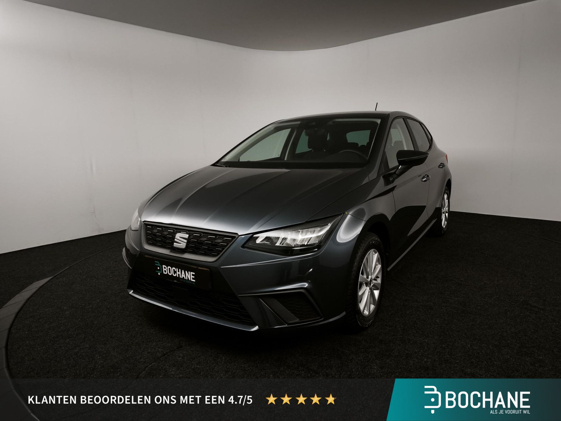 SEAT Ibiza met kenteken GRB-81-X – vooraanzicht