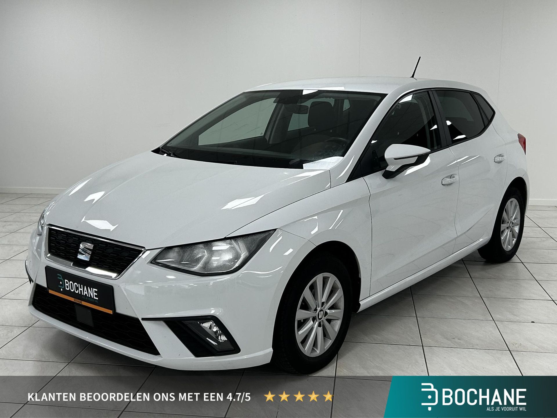 SEAT Ibiza met kenteken J-459-XZ – vooraanzicht