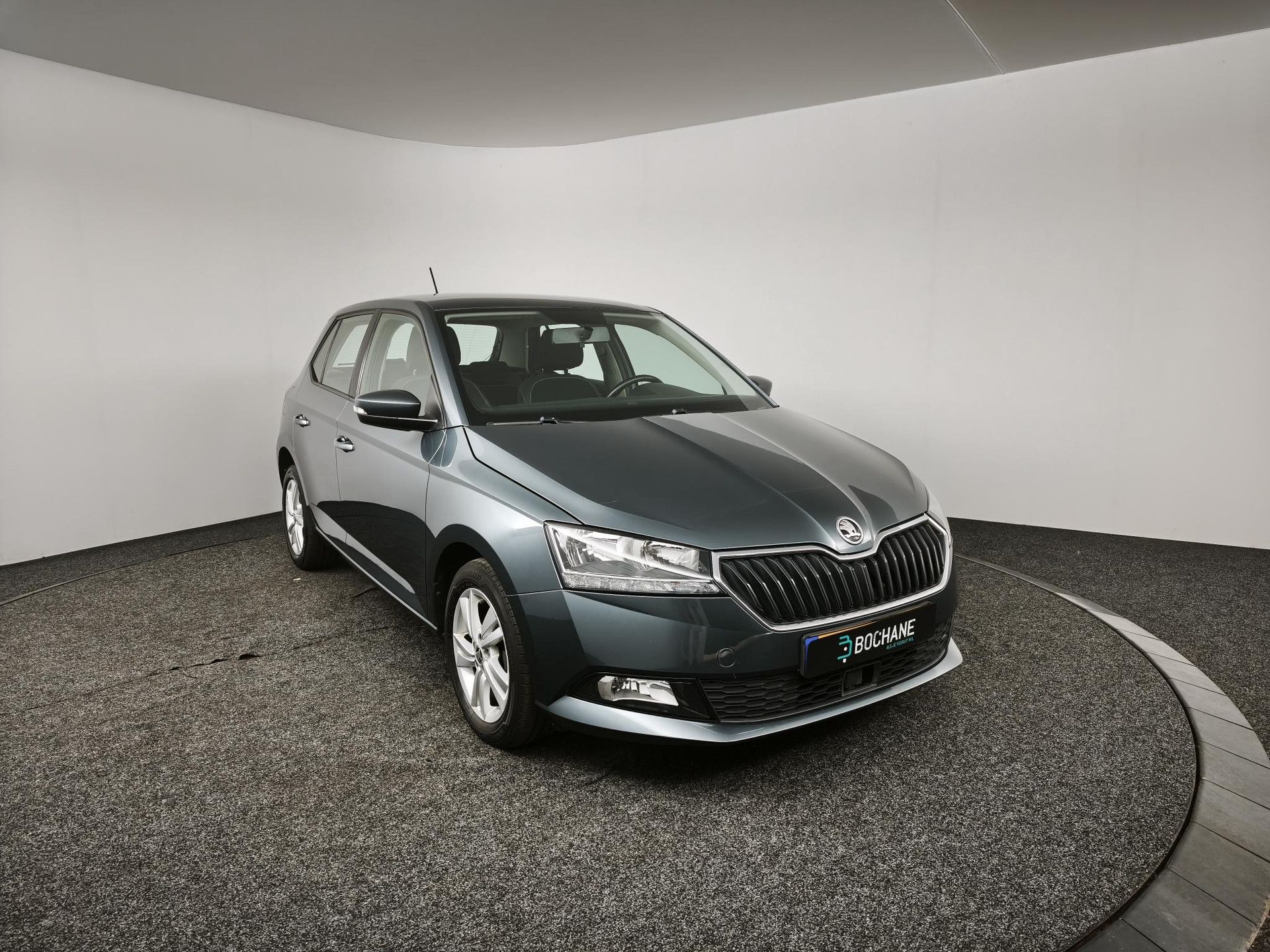 Skoda Fabia met kenteken L-964-FP – detailfoto