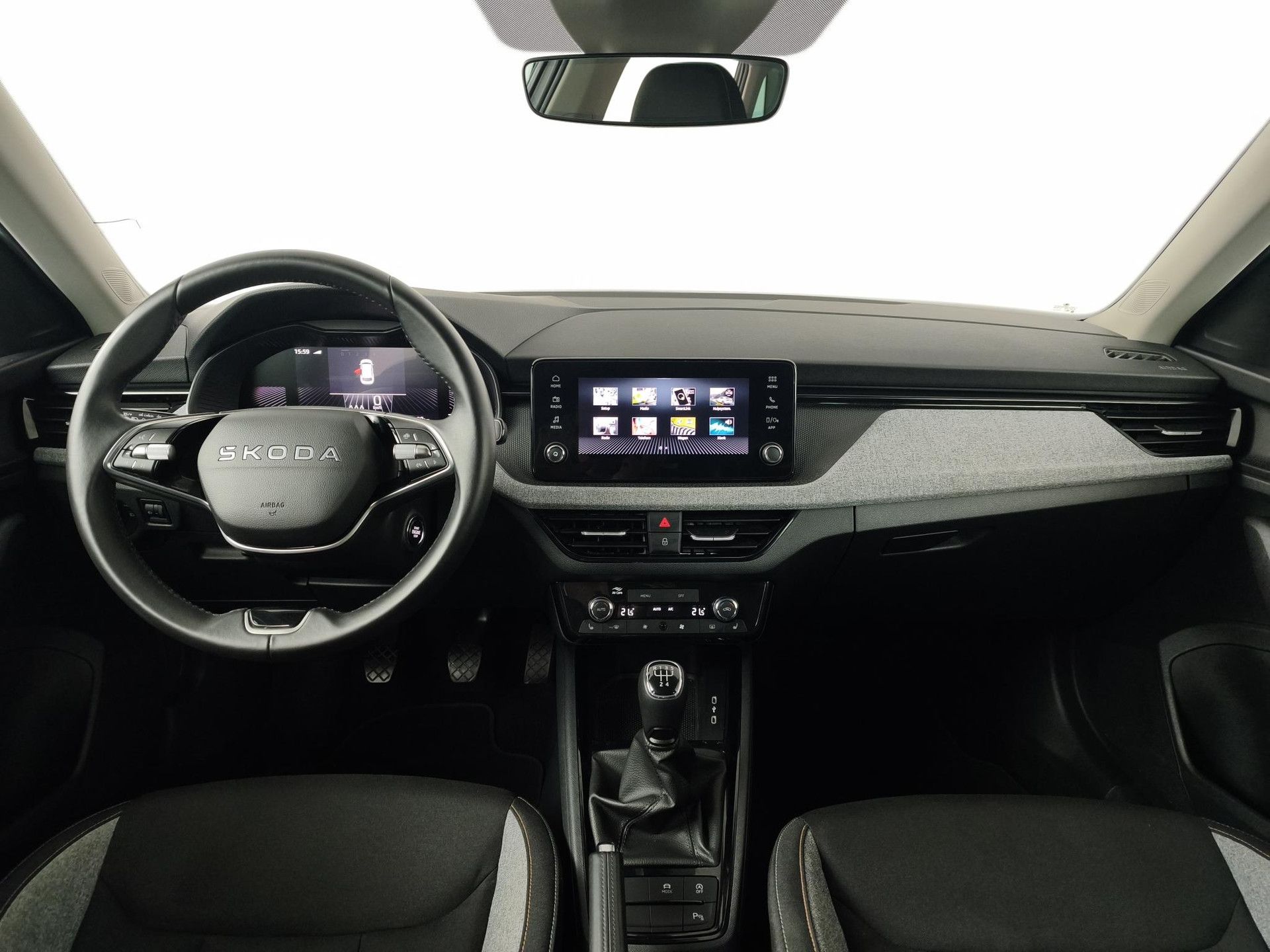 Skoda Kamiq met kenteken KKP-41-T – interieur