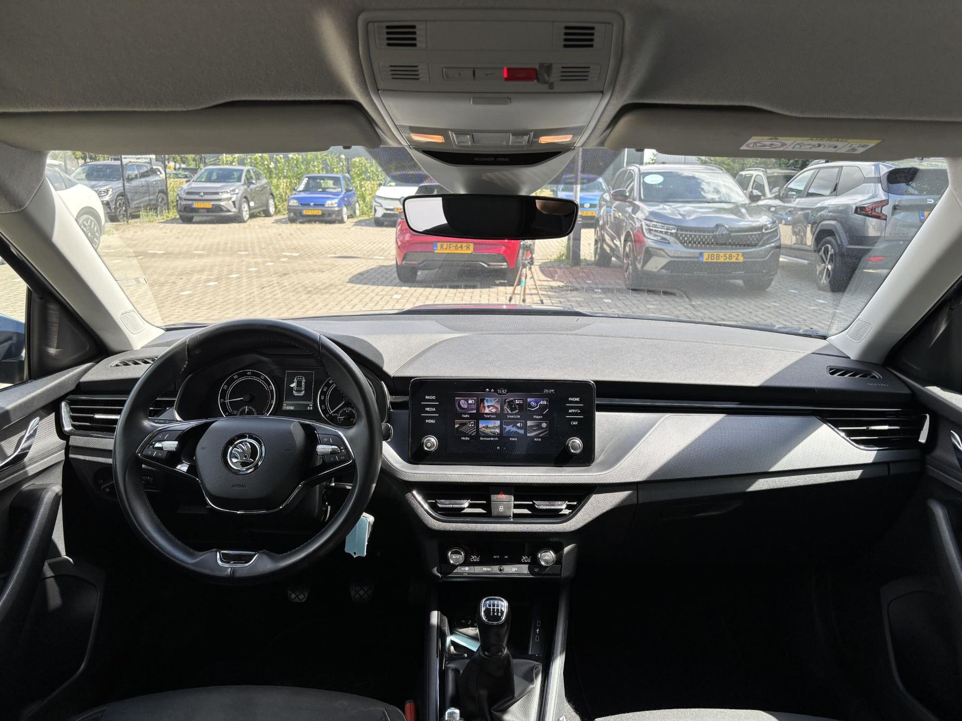 Skoda Kamiq met kenteken L-937-FH – interieur