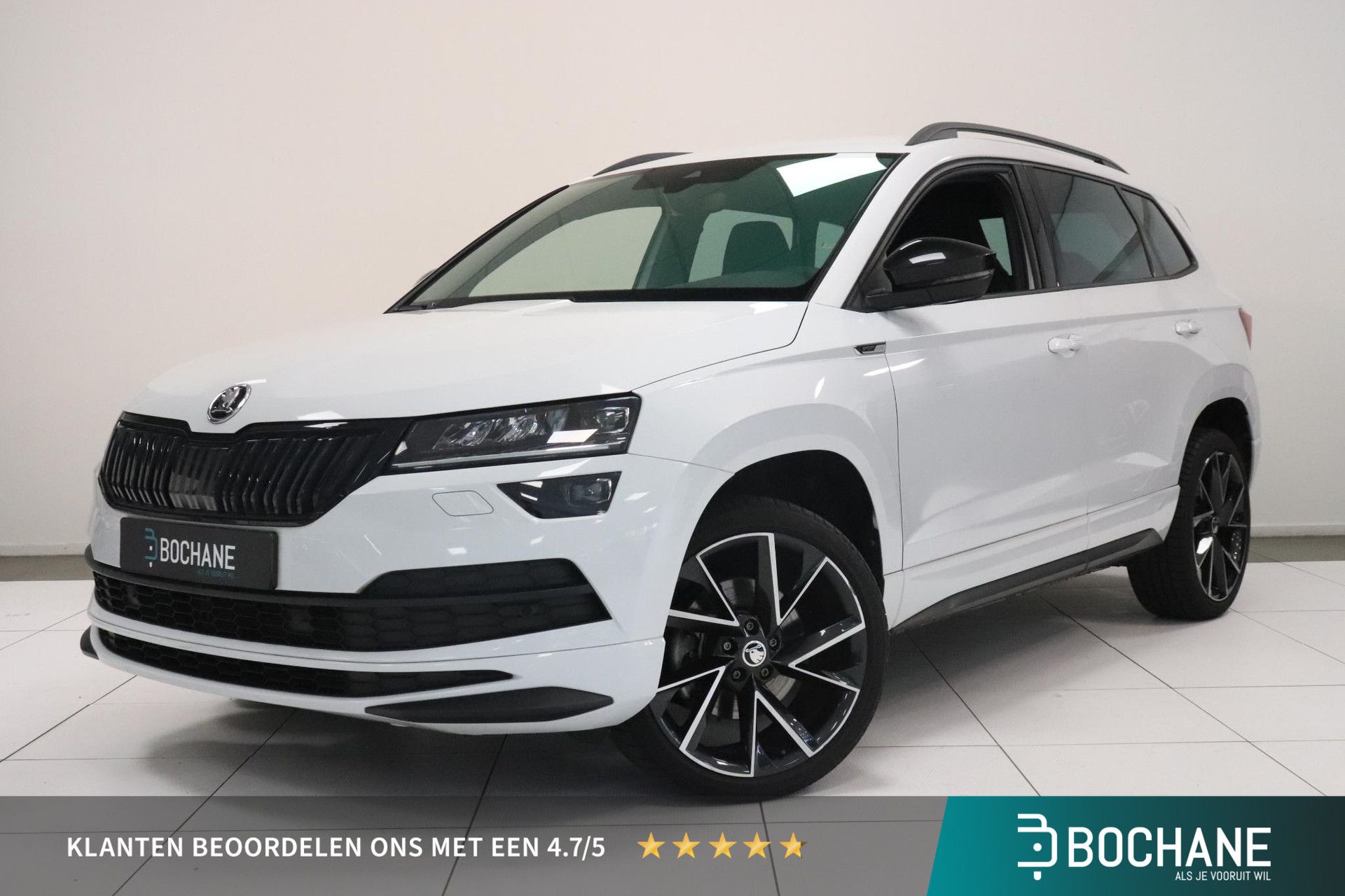 Skoda Karoq met kenteken L-840-PZ – vooraanzicht