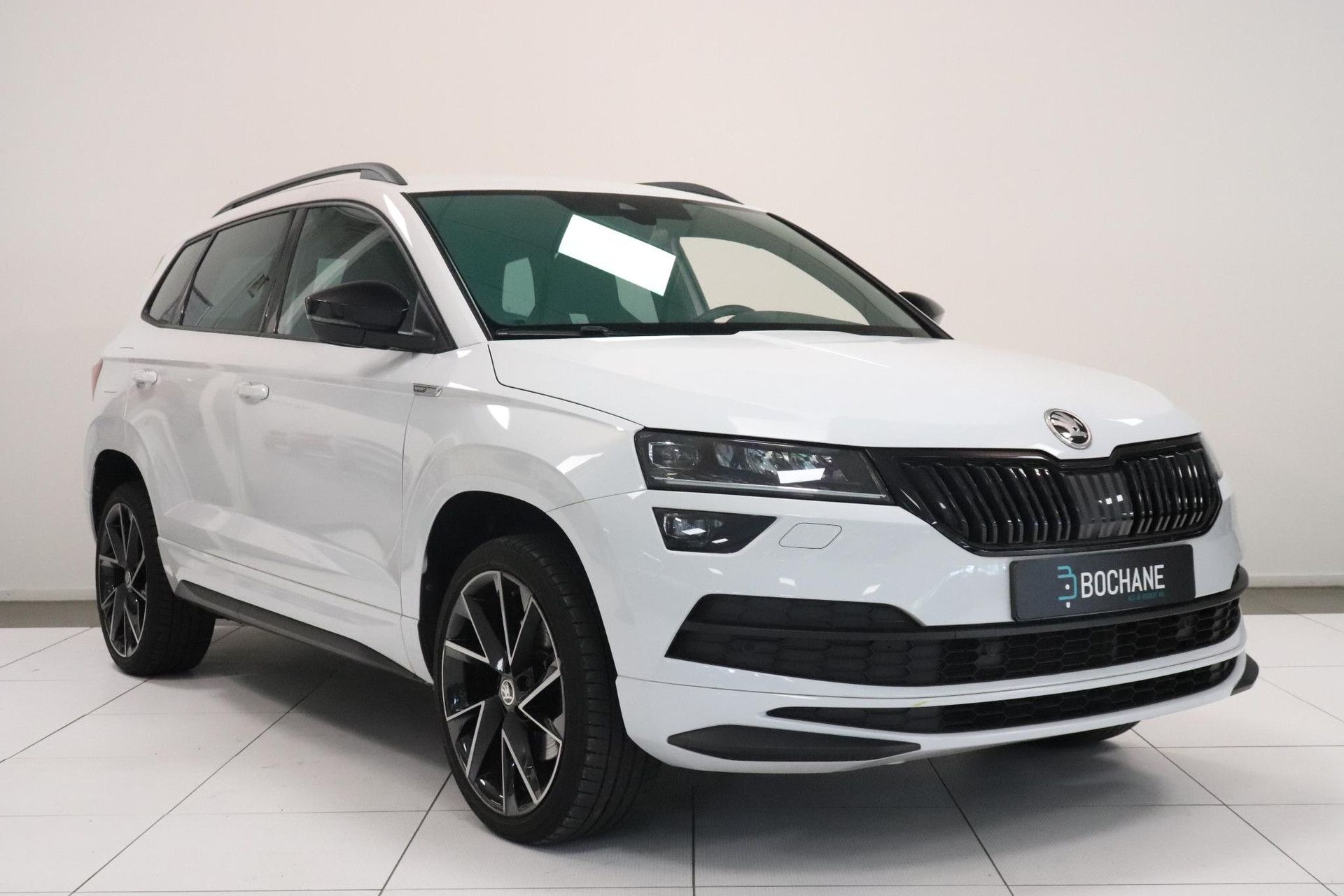 Skoda Karoq met kenteken L-840-PZ – detailfoto