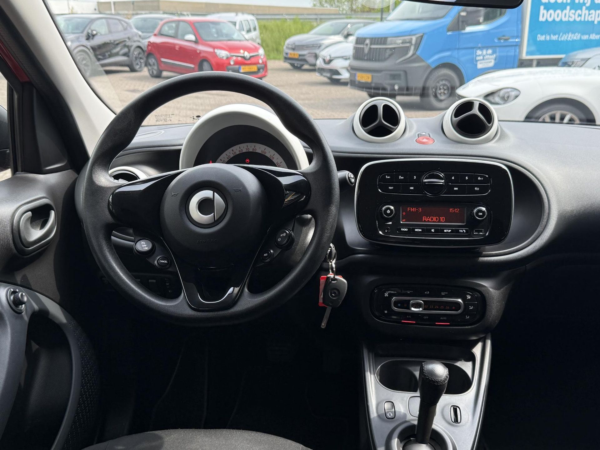 Smart Forfour met kenteken RK-021-L – interieur