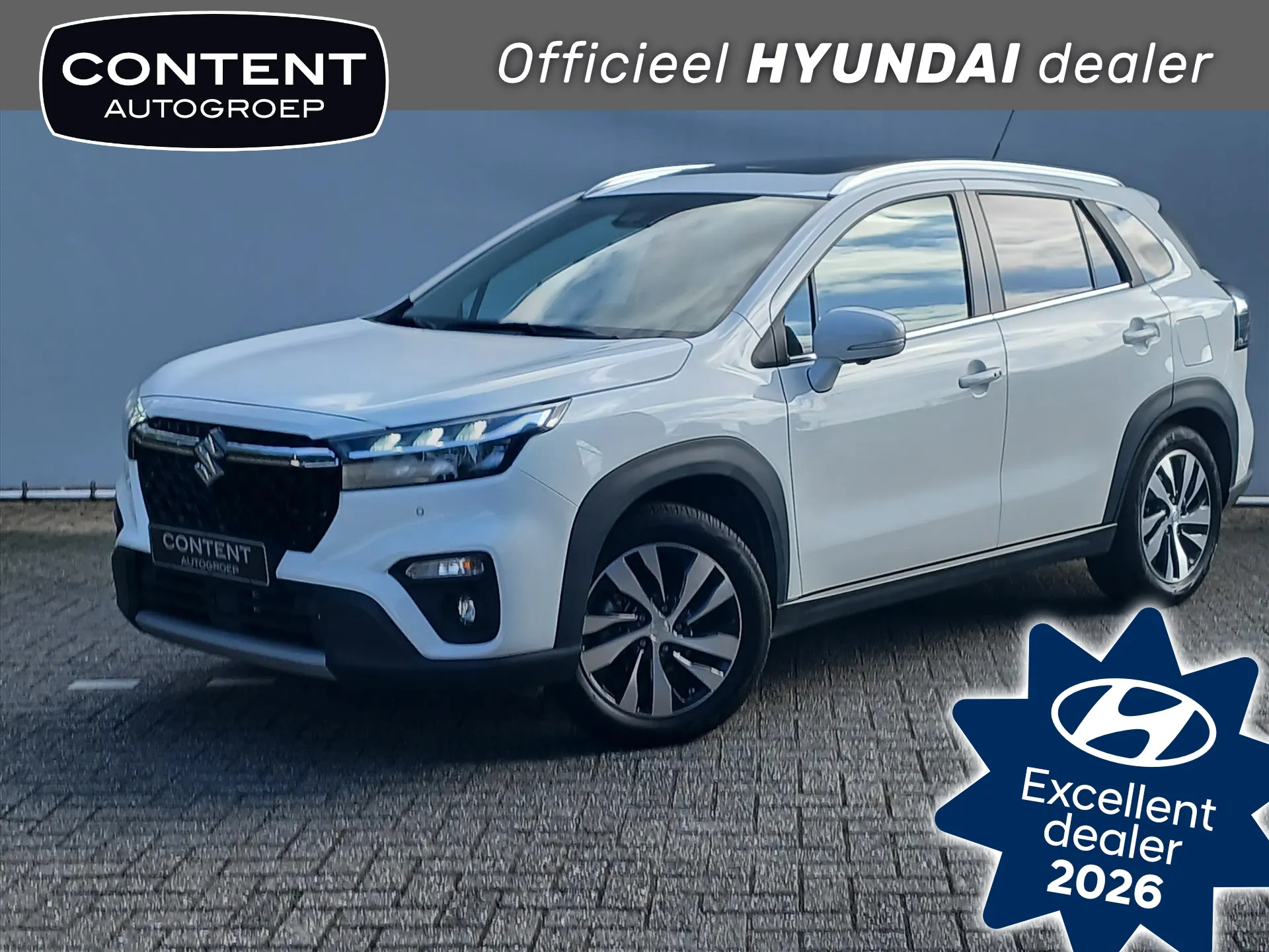 Suzuki S-Cross met kenteken KRB-31-Z – vooraanzicht