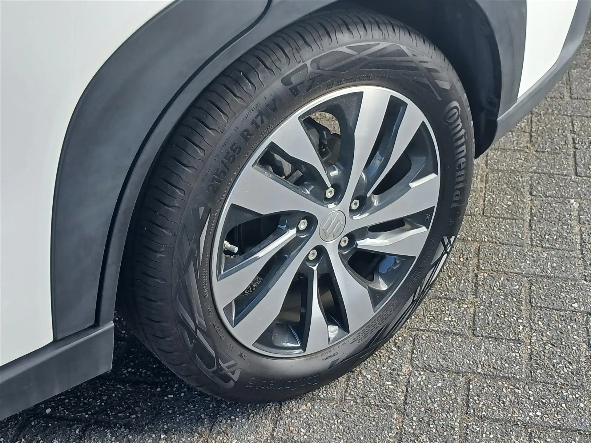 Suzuki S-Cross met kenteken KRB-31-Z – achteraanzicht