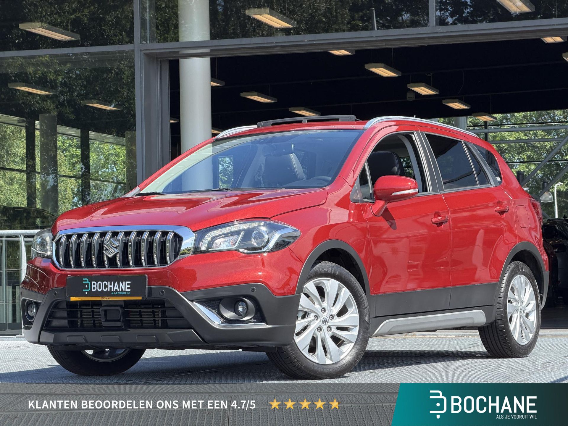 Suzuki S-Cross met kenteken KHG-10-Z – vooraanzicht