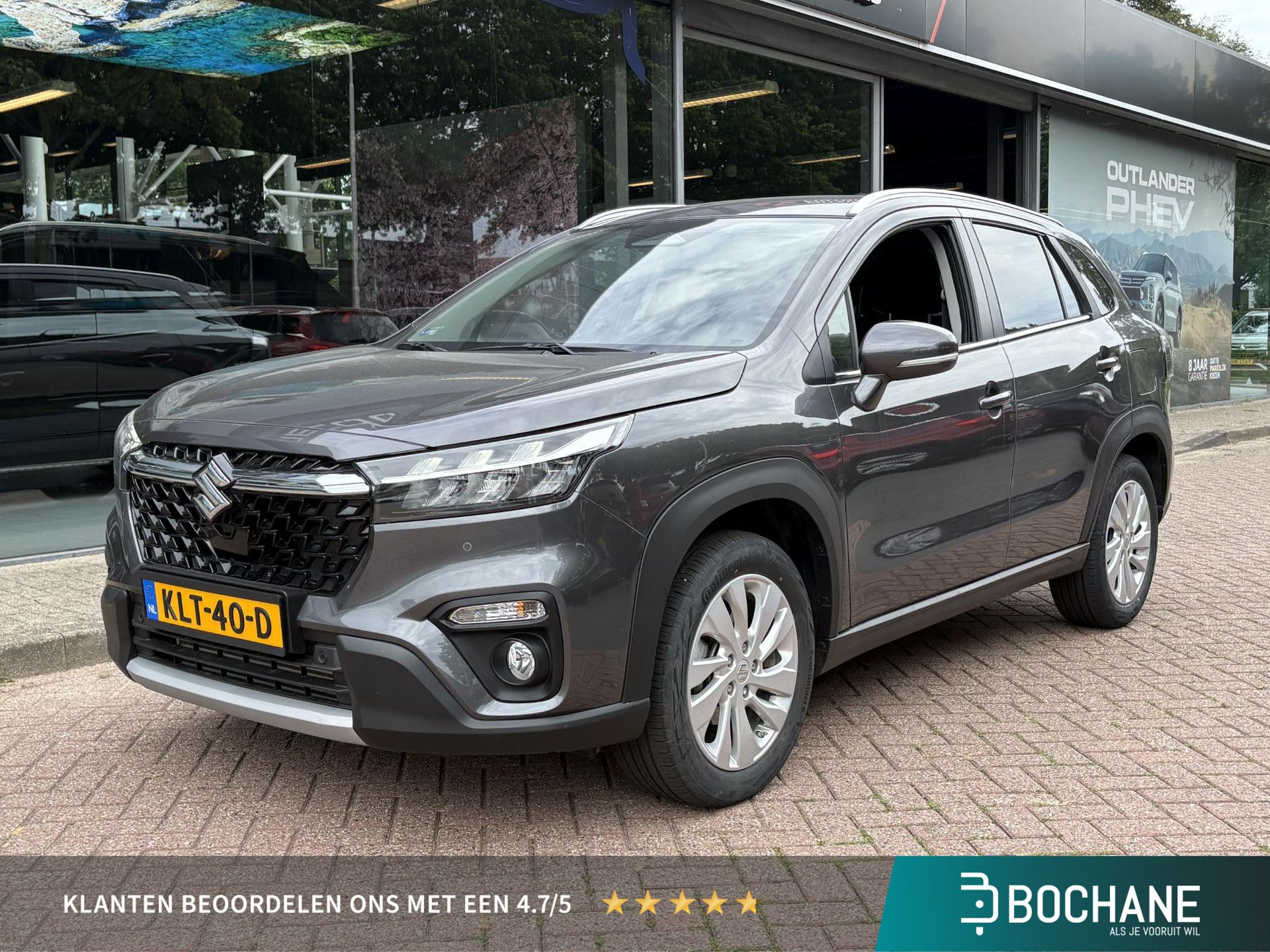 Suzuki S-Cross met kenteken KLT-40-D – vooraanzicht