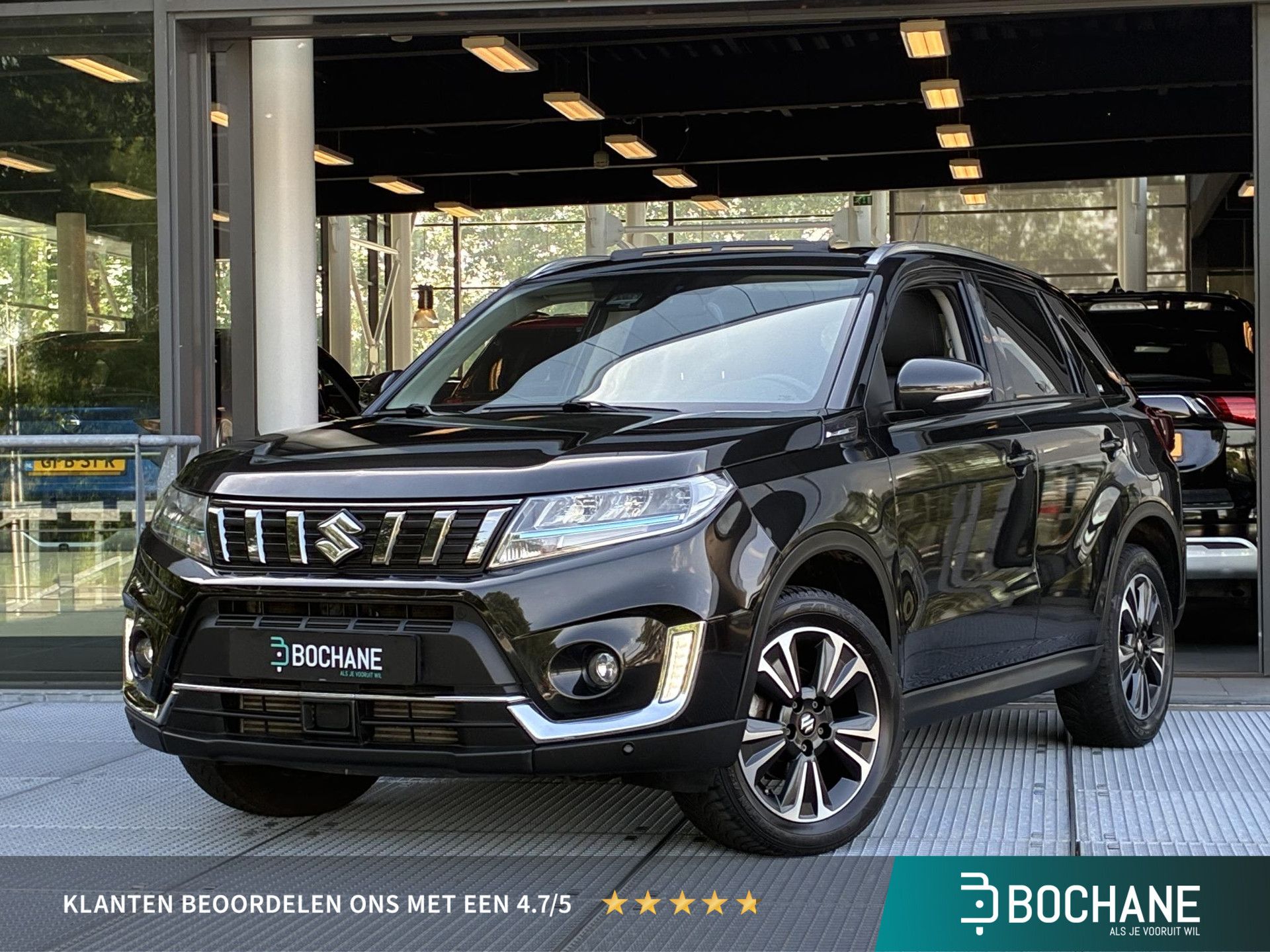 Suzuki Vitara met kenteken KJL-44-T – vooraanzicht