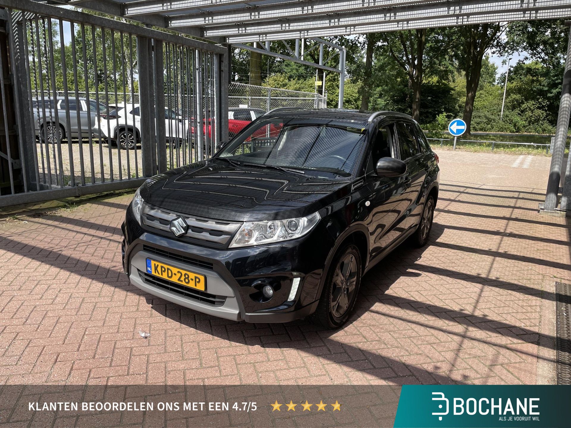 Suzuki Vitara met kenteken KPD-28-P – vooraanzicht