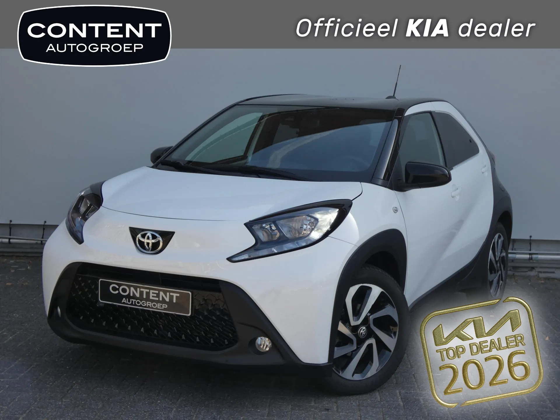 Toyota Aygo met kenteken KHH-38-K – vooraanzicht