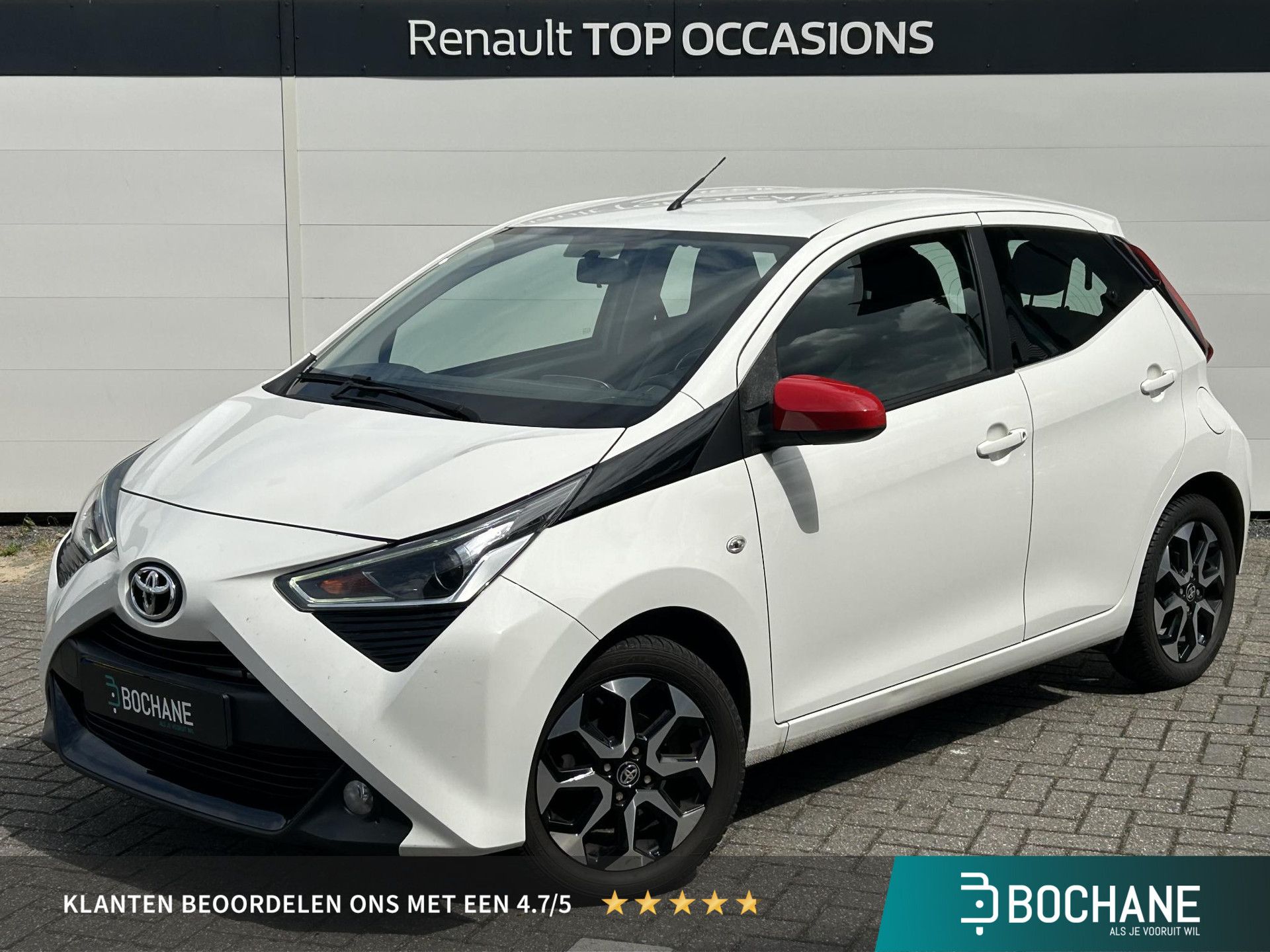 Toyota Aygo met kenteken Z-285-PT – vooraanzicht