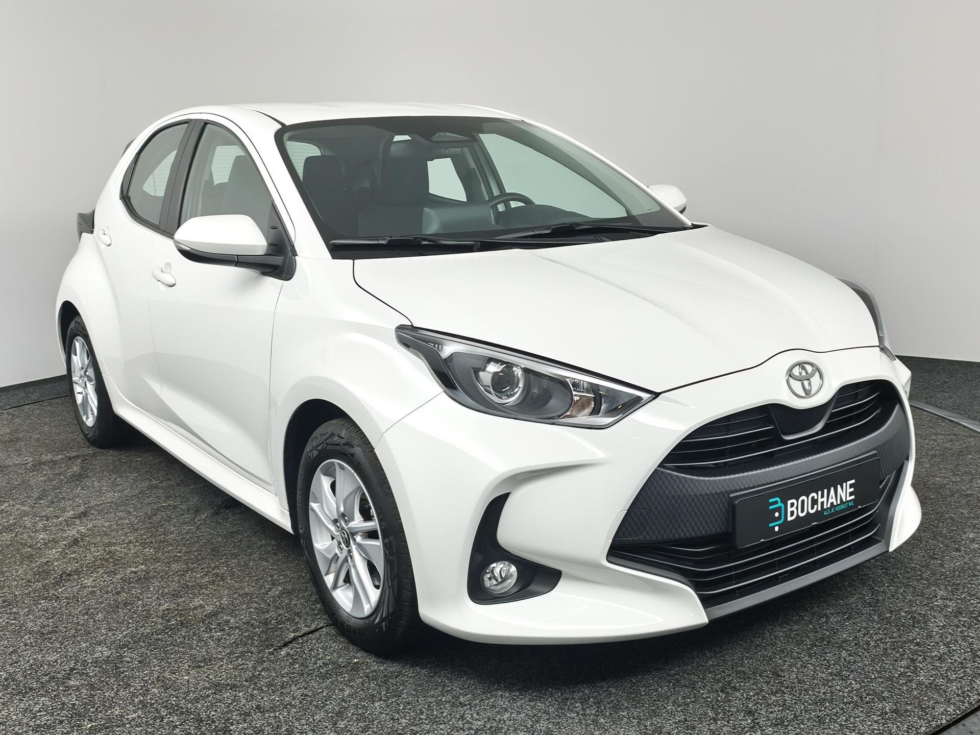 Toyota Yaris met kenteken Z-021-JB – detailfoto