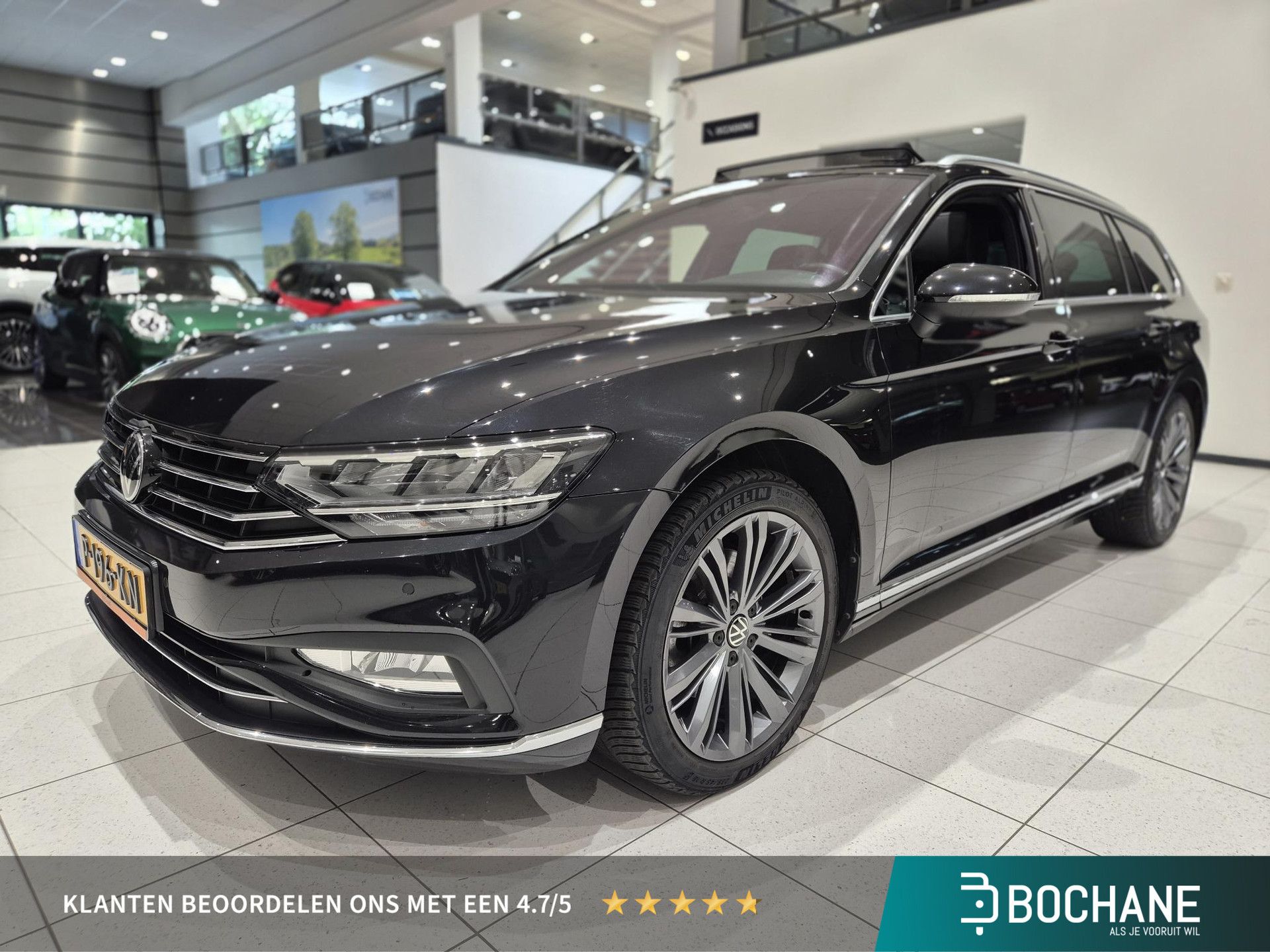 Volkswagen Passat met kenteken P-196-KN – vooraanzicht