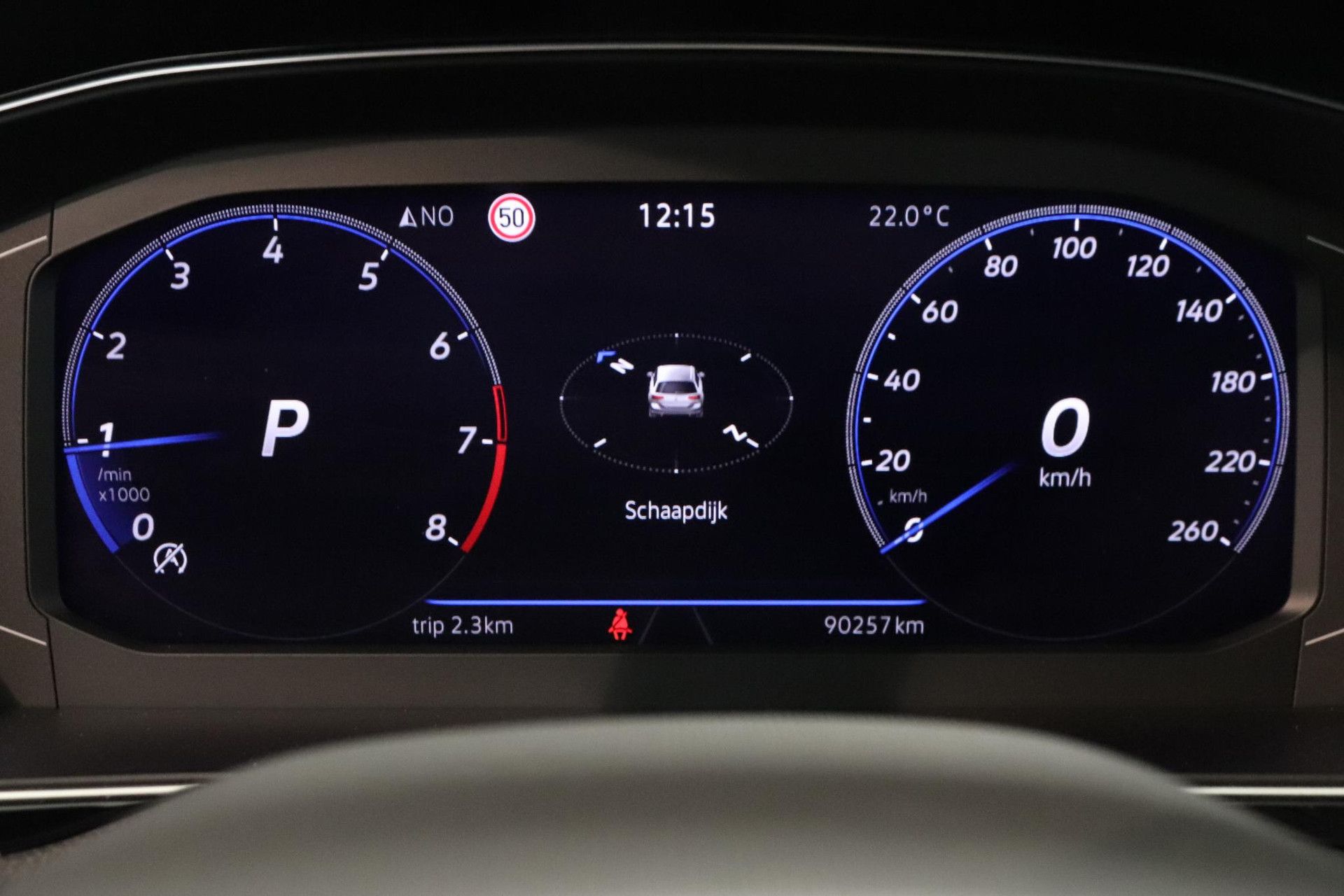 Volkswagen Passat met kenteken S-530-SH – dashboard