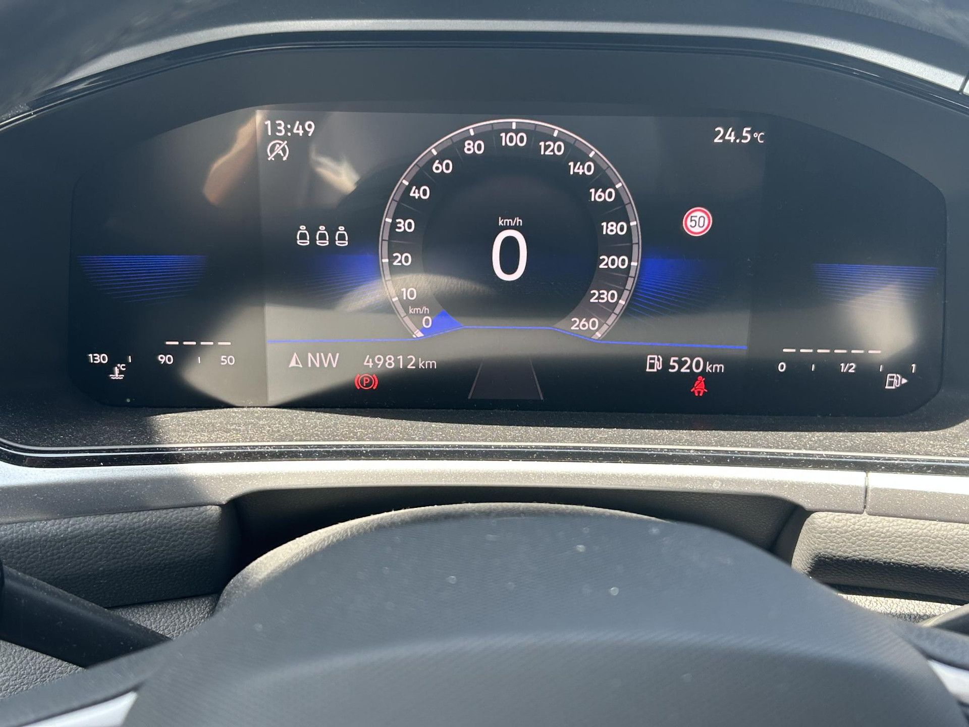Volkswagen T-Roc met kenteken S-736-ND – dashboard