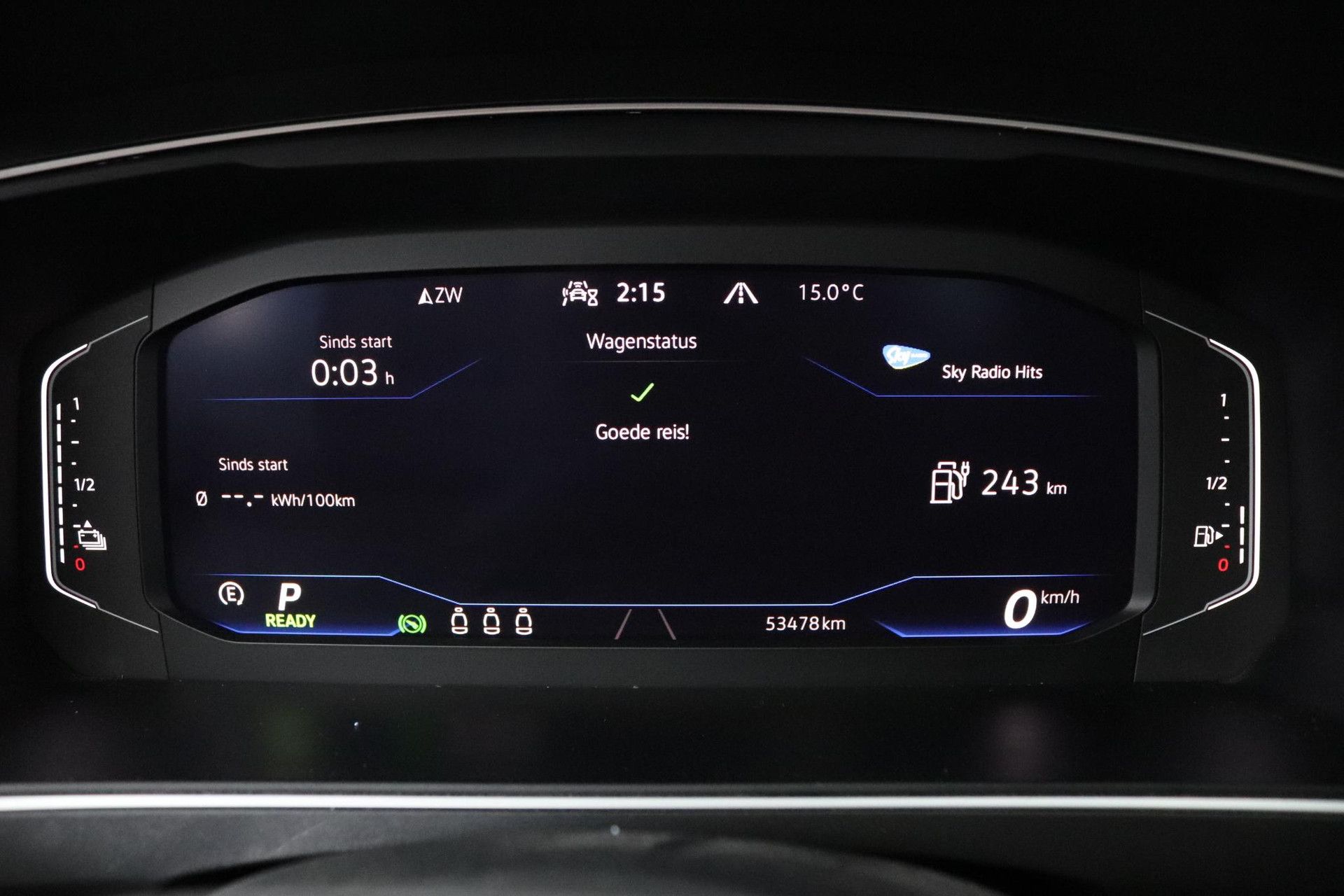 Volkswagen Tiguan met kenteken JHD-31-Z – dashboard