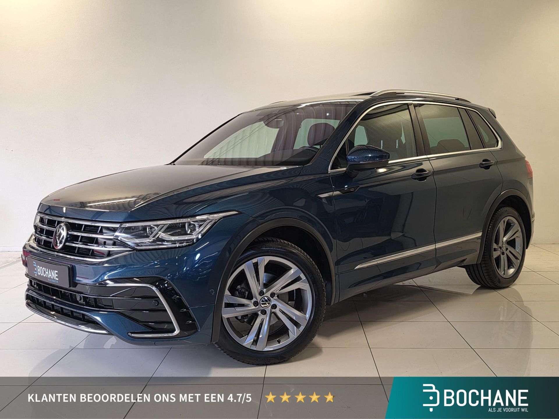 Volkswagen Tiguan met kenteken K-730-TV – vooraanzicht