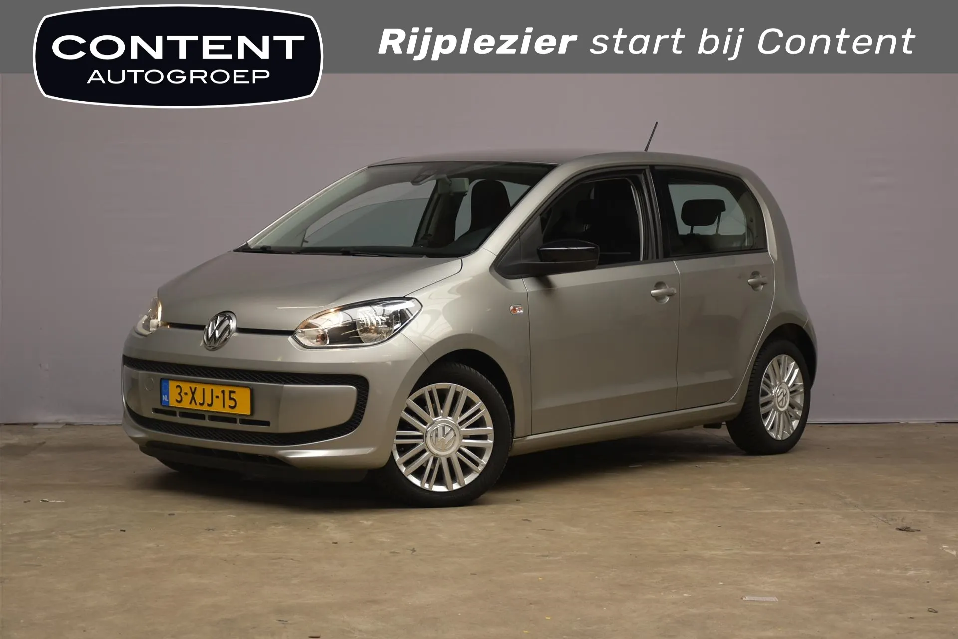 Volkswagen up! met kenteken 3-XJJ-15 – vooraanzicht
