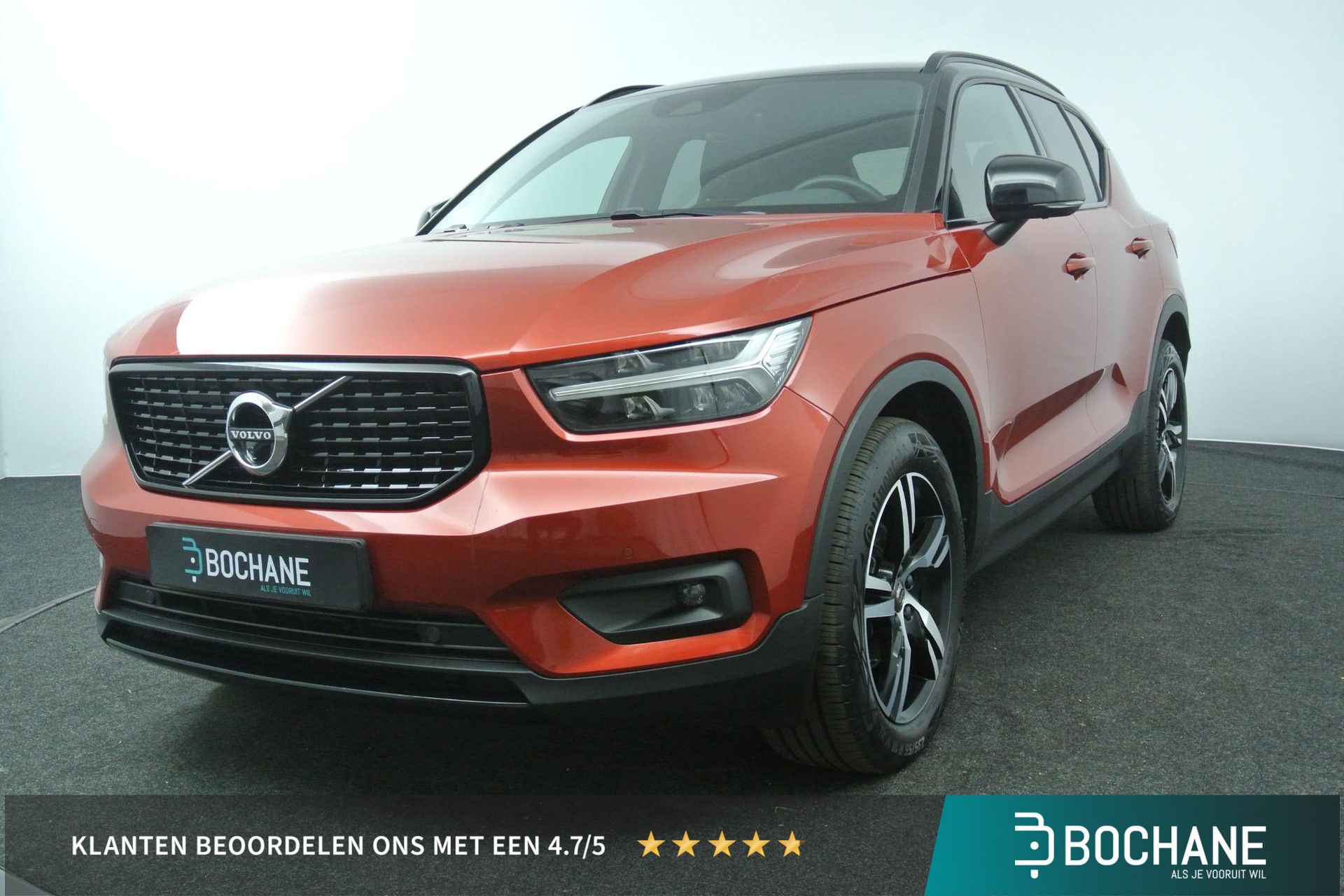 Volvo XC40 met kenteken L-334-FX – vooraanzicht