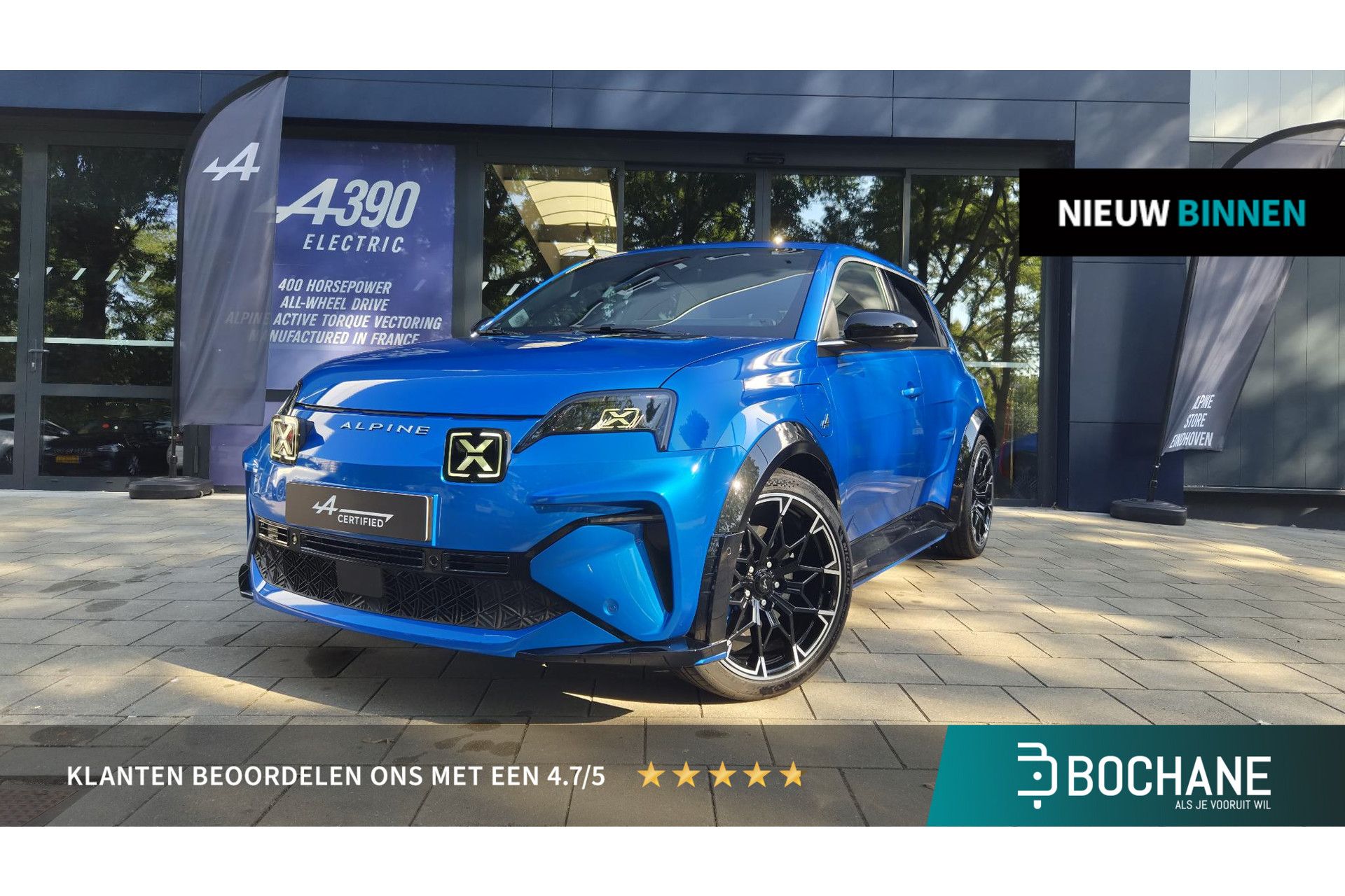 Alpine A290 met kenteken KSJ-62-B – vooraanzicht