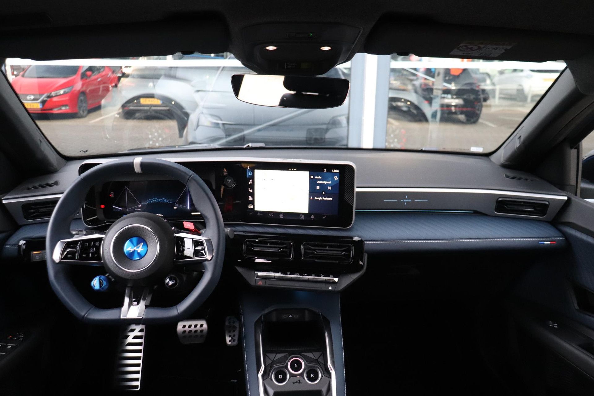 Alpine A290 met kenteken KSX-73-L – interieur