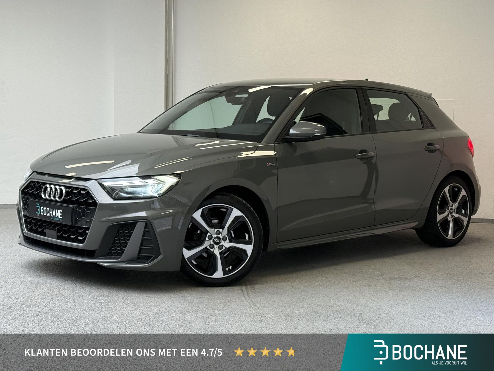 Audi A1Sportback met kenteken S-771-HP – vooraanzicht