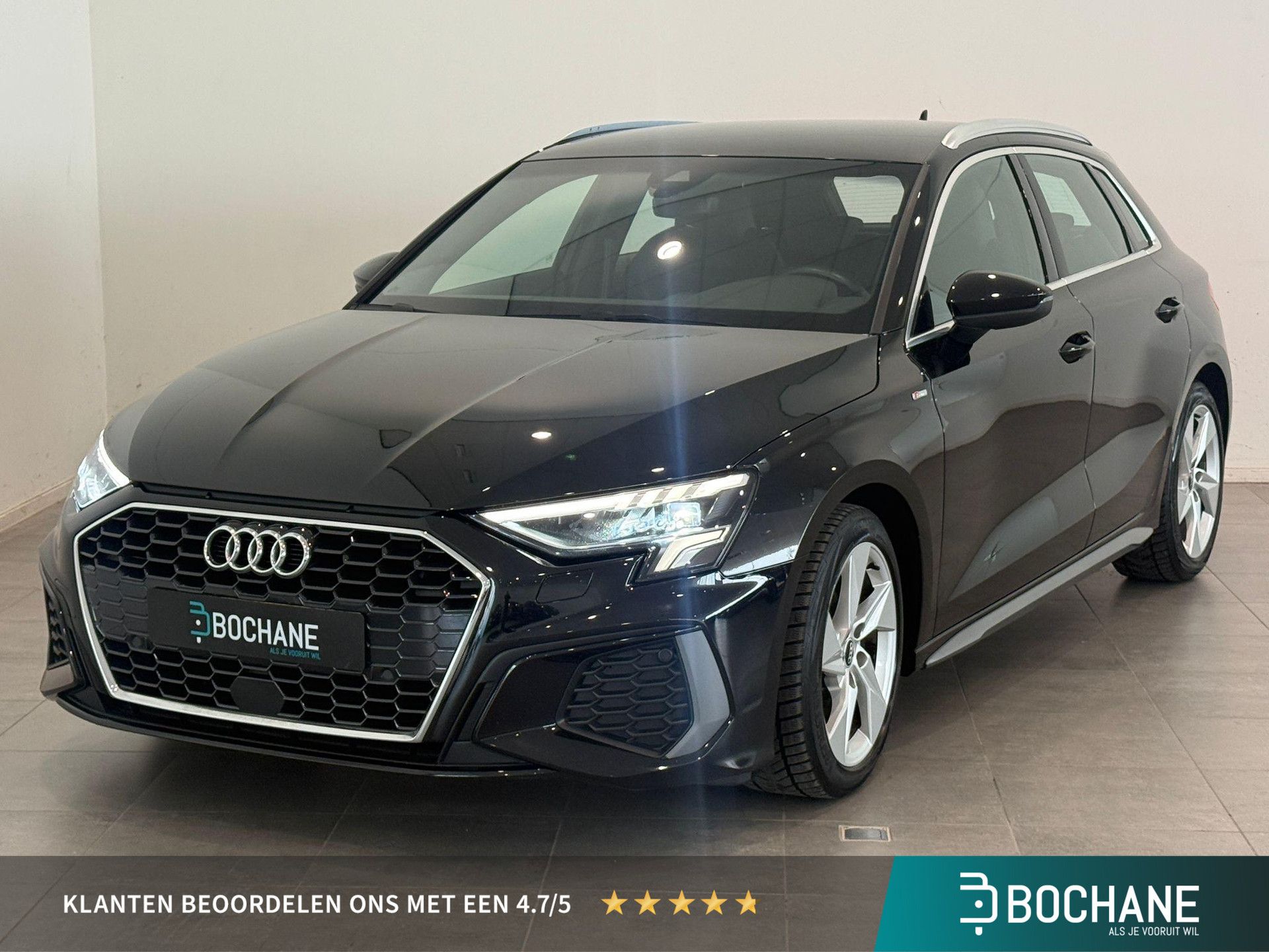 Audi A3 met kenteken N-456-GB – vooraanzicht