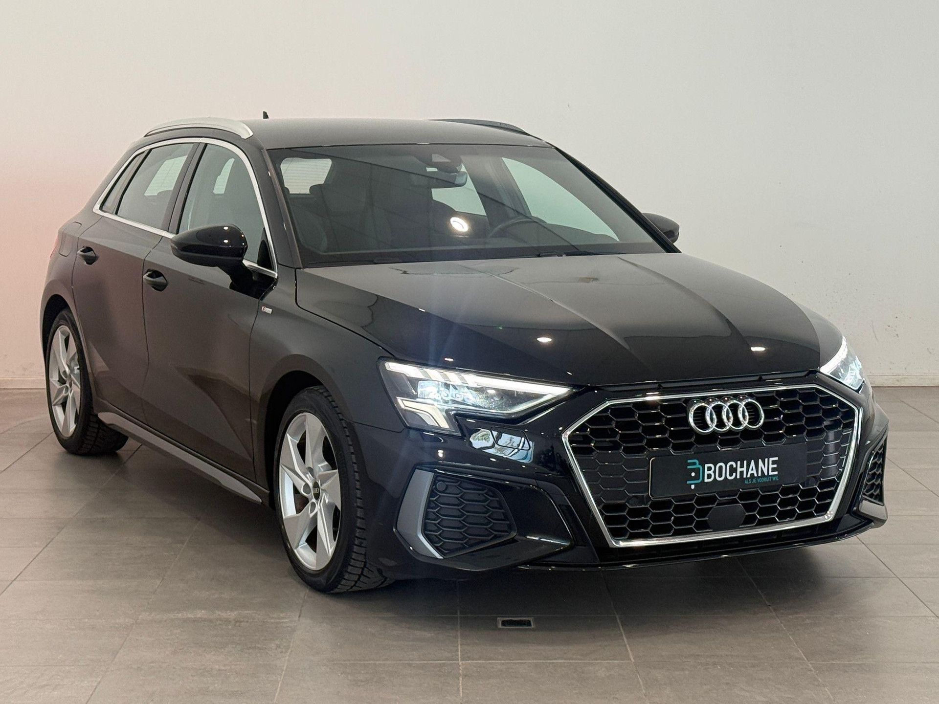 Audi A3 met kenteken N-456-GB – detailfoto
