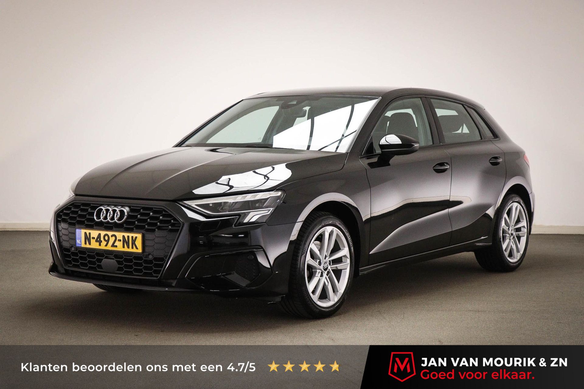 Audi A3 met kenteken N-492-NK – vooraanzicht