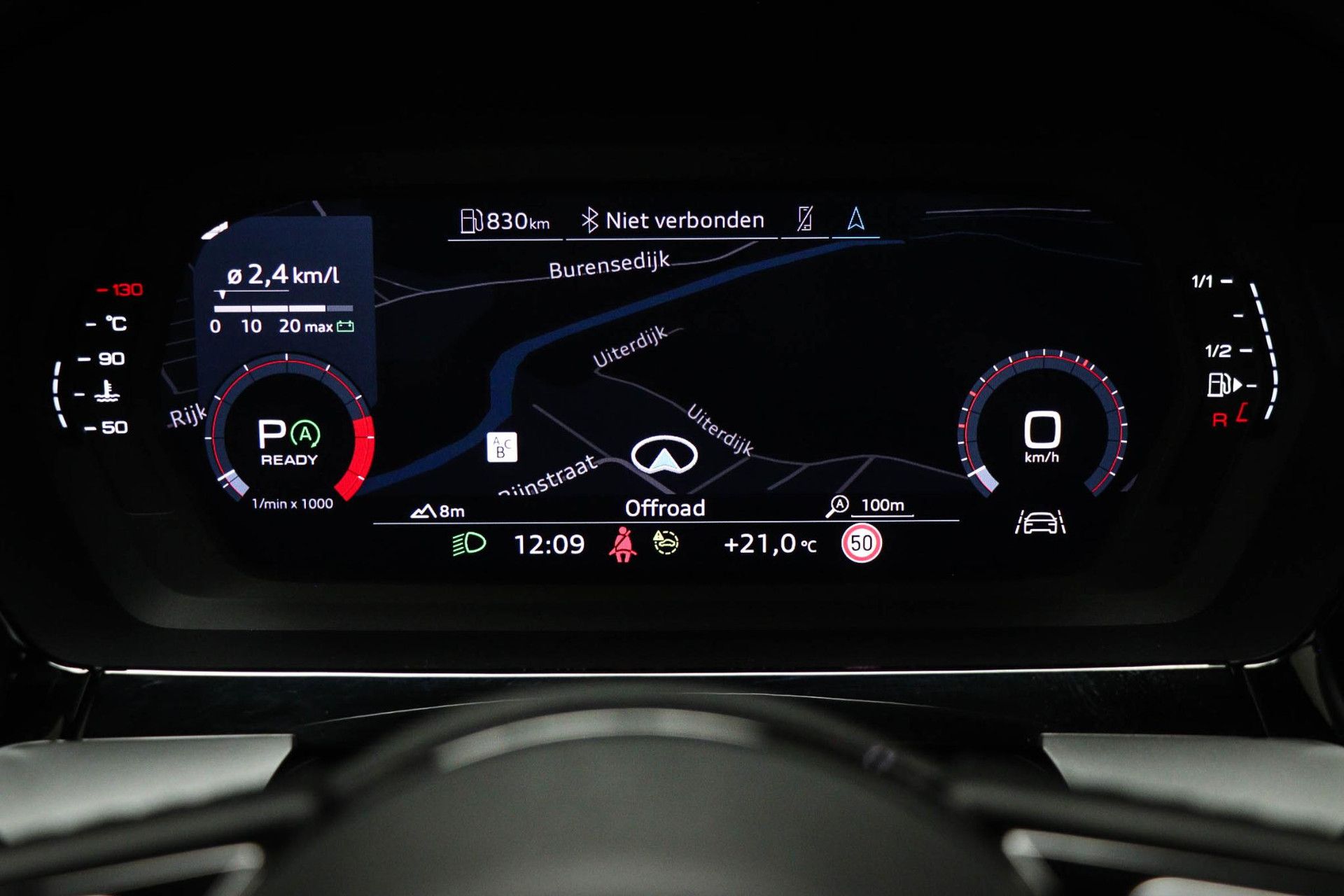 Audi A3 met kenteken N-492-NK – detailfoto