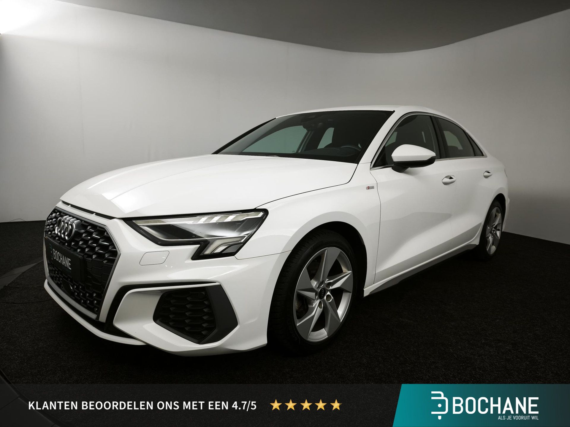 Audi A3 met kenteken P-230-HB – vooraanzicht