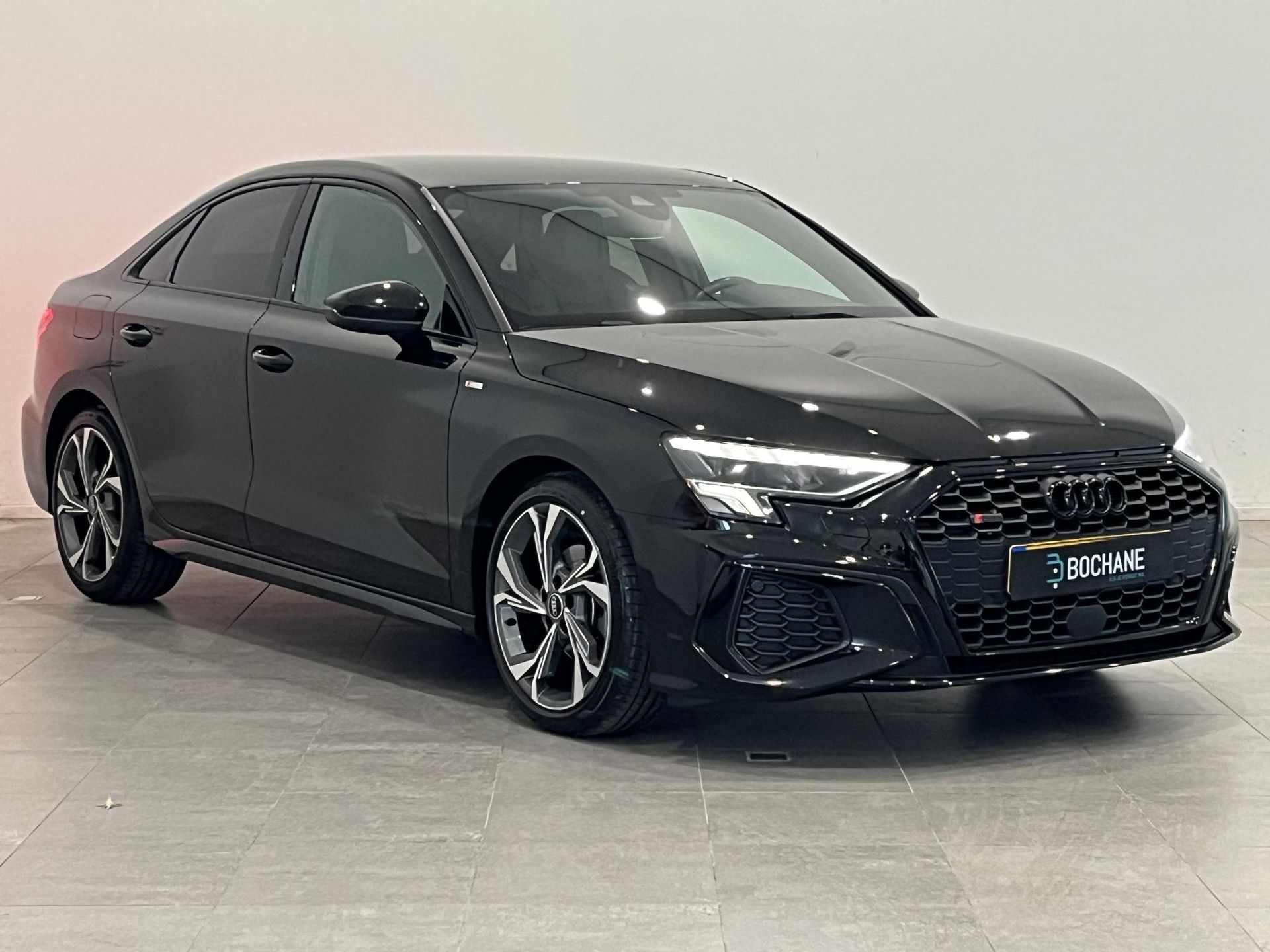 Audi A3 met kenteken P-810-RN – detailfoto
