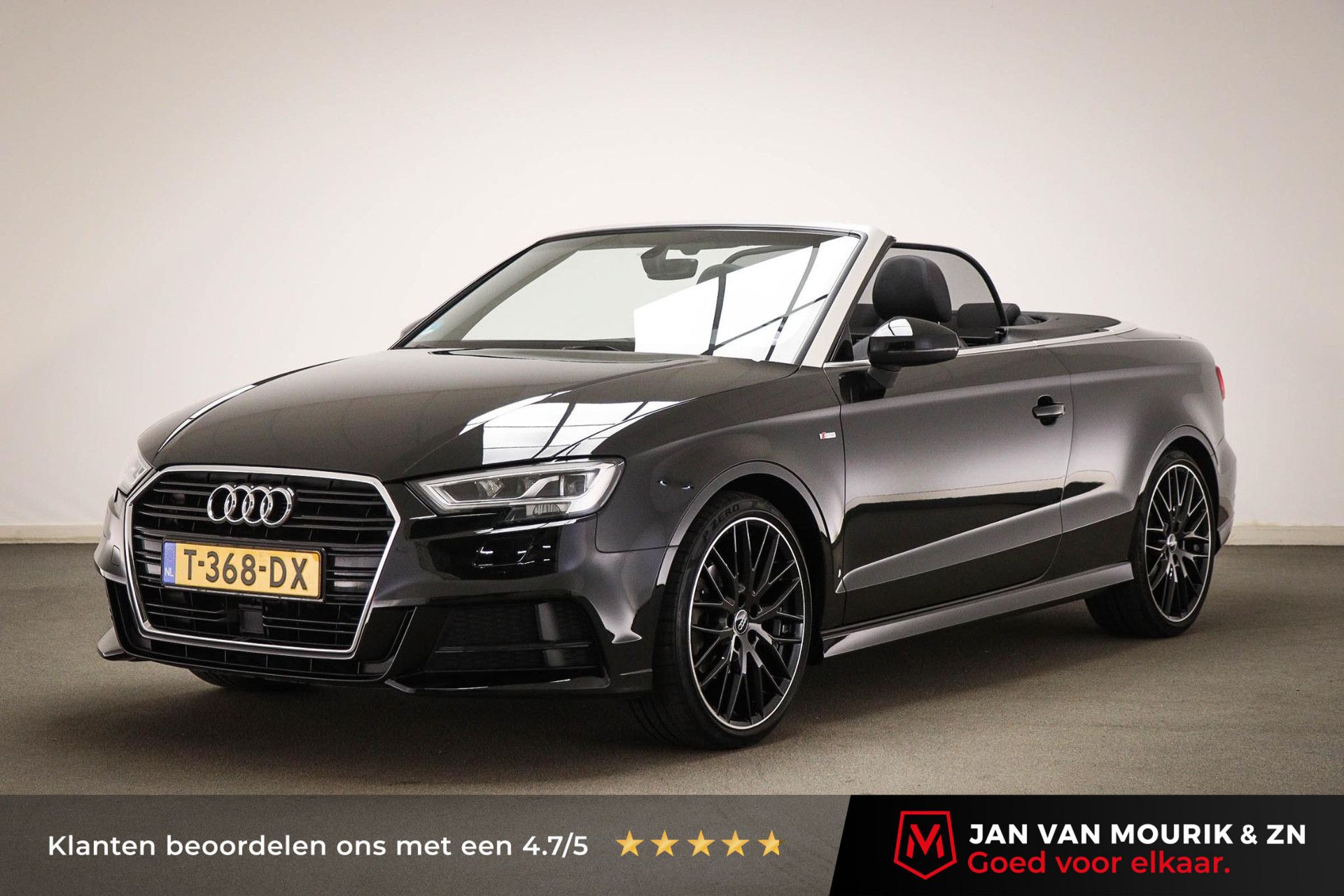 Audi A3 met kenteken T-368-DX – vooraanzicht