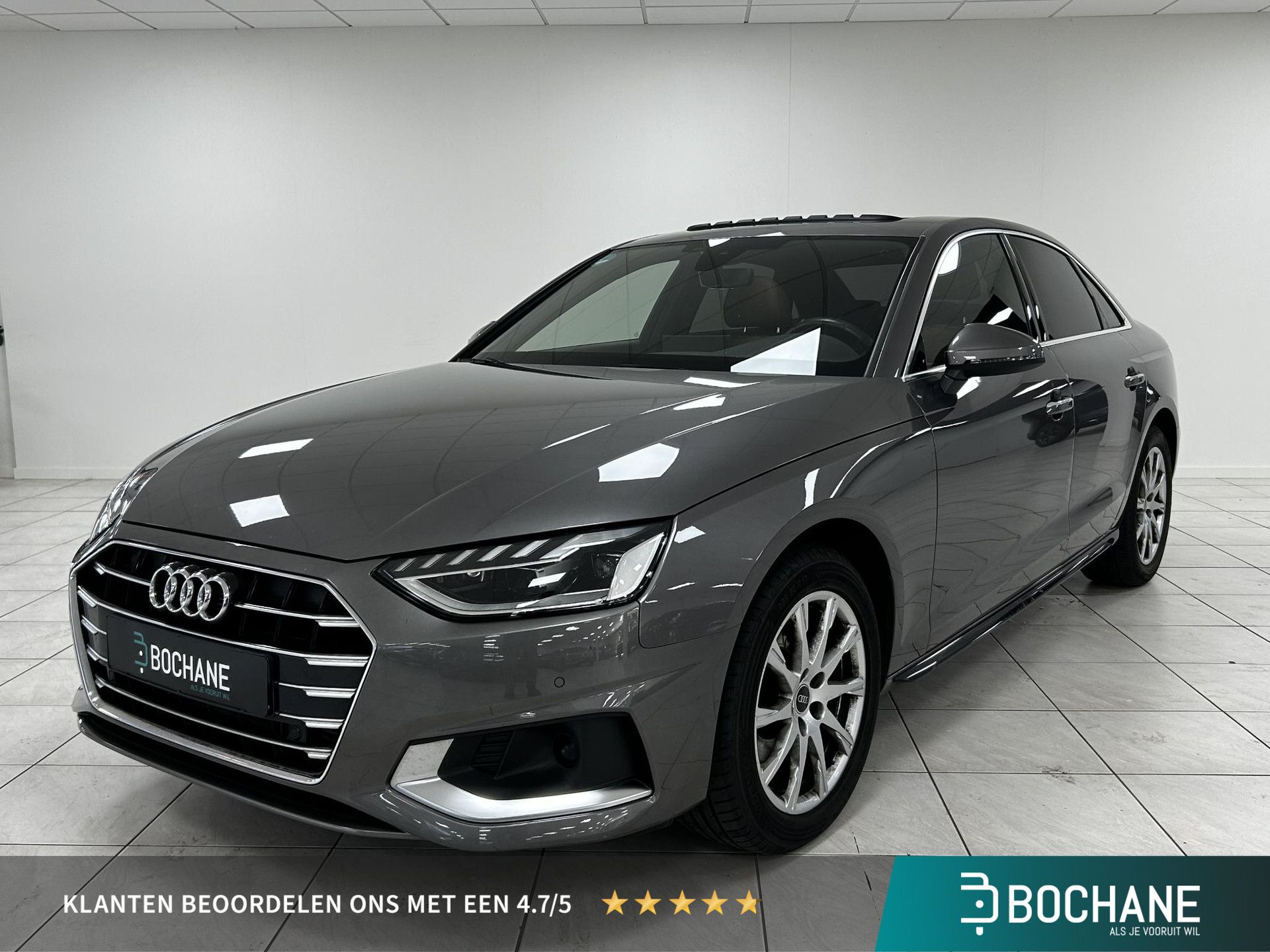Audi A4 met kenteken N-636-DD – vooraanzicht