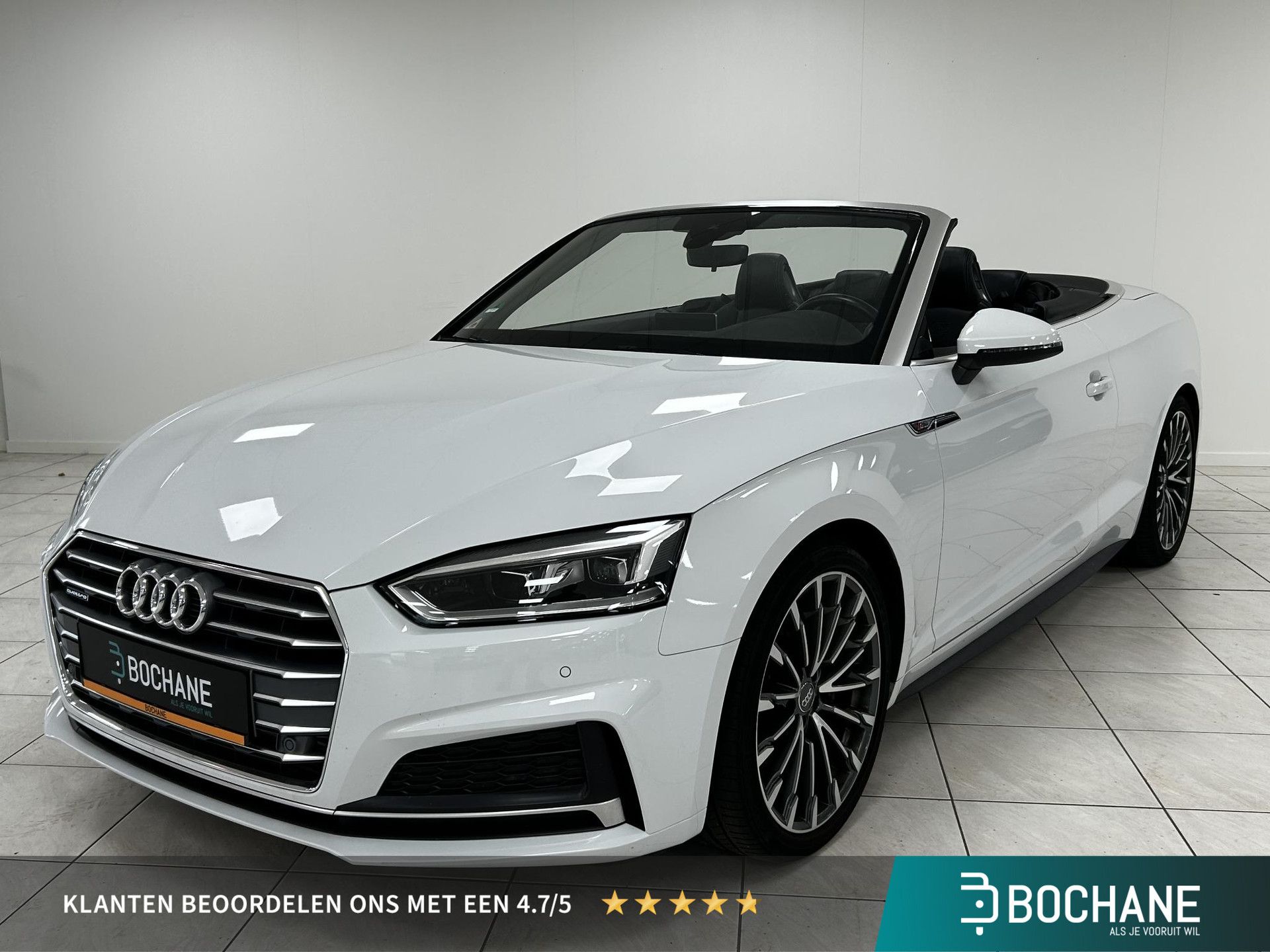 Audi A5 met kenteken TF-330-P – vooraanzicht
