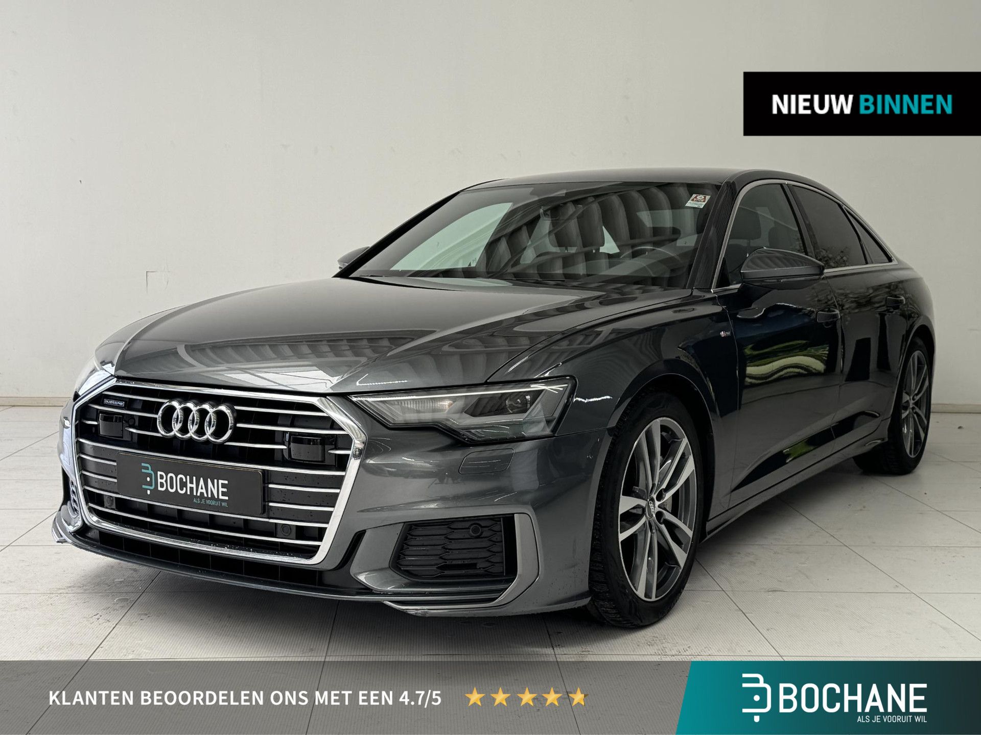 Audi A6 met kenteken G-947-FK – vooraanzicht
