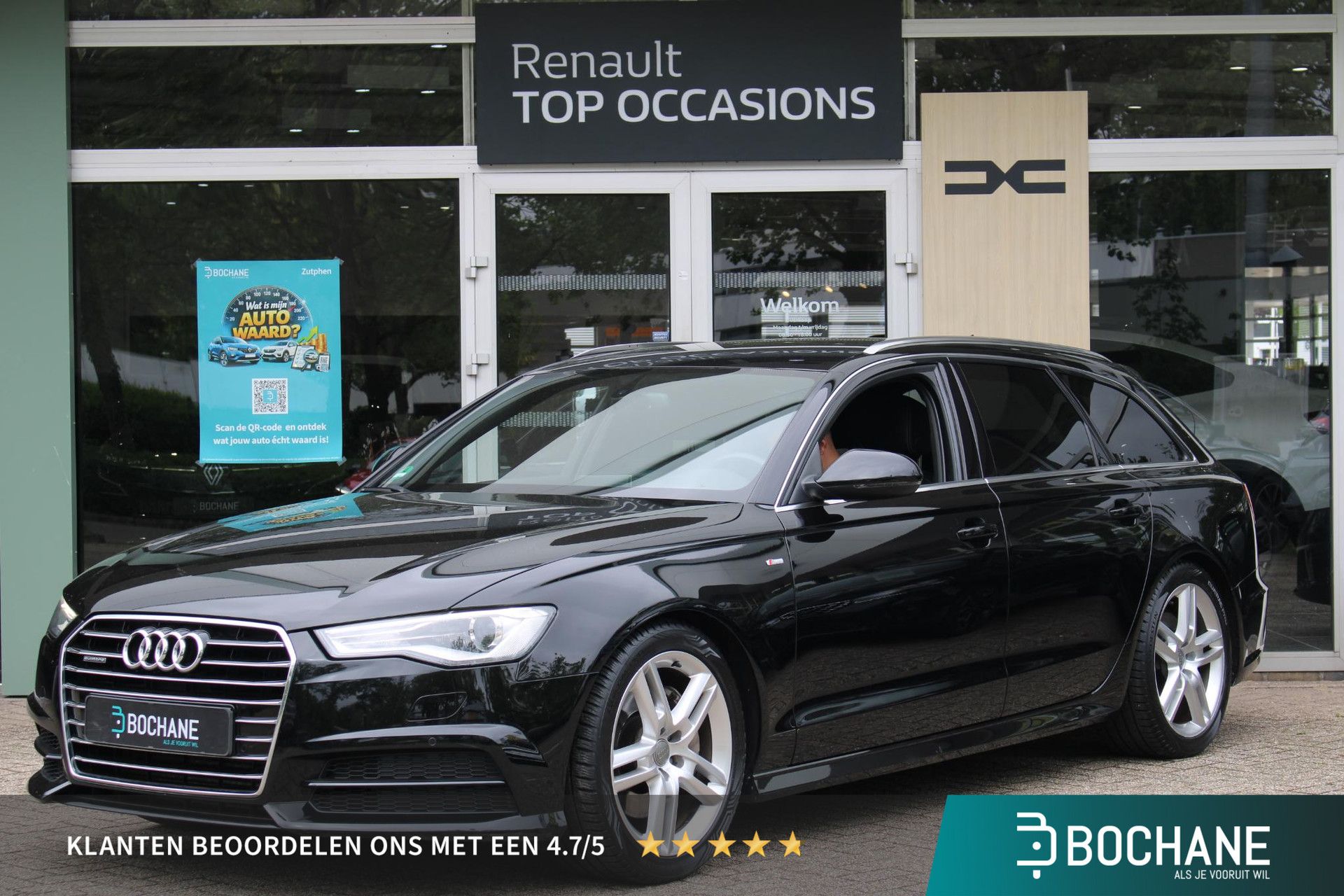 Audi A6 met kenteken XR-765-D – vooraanzicht