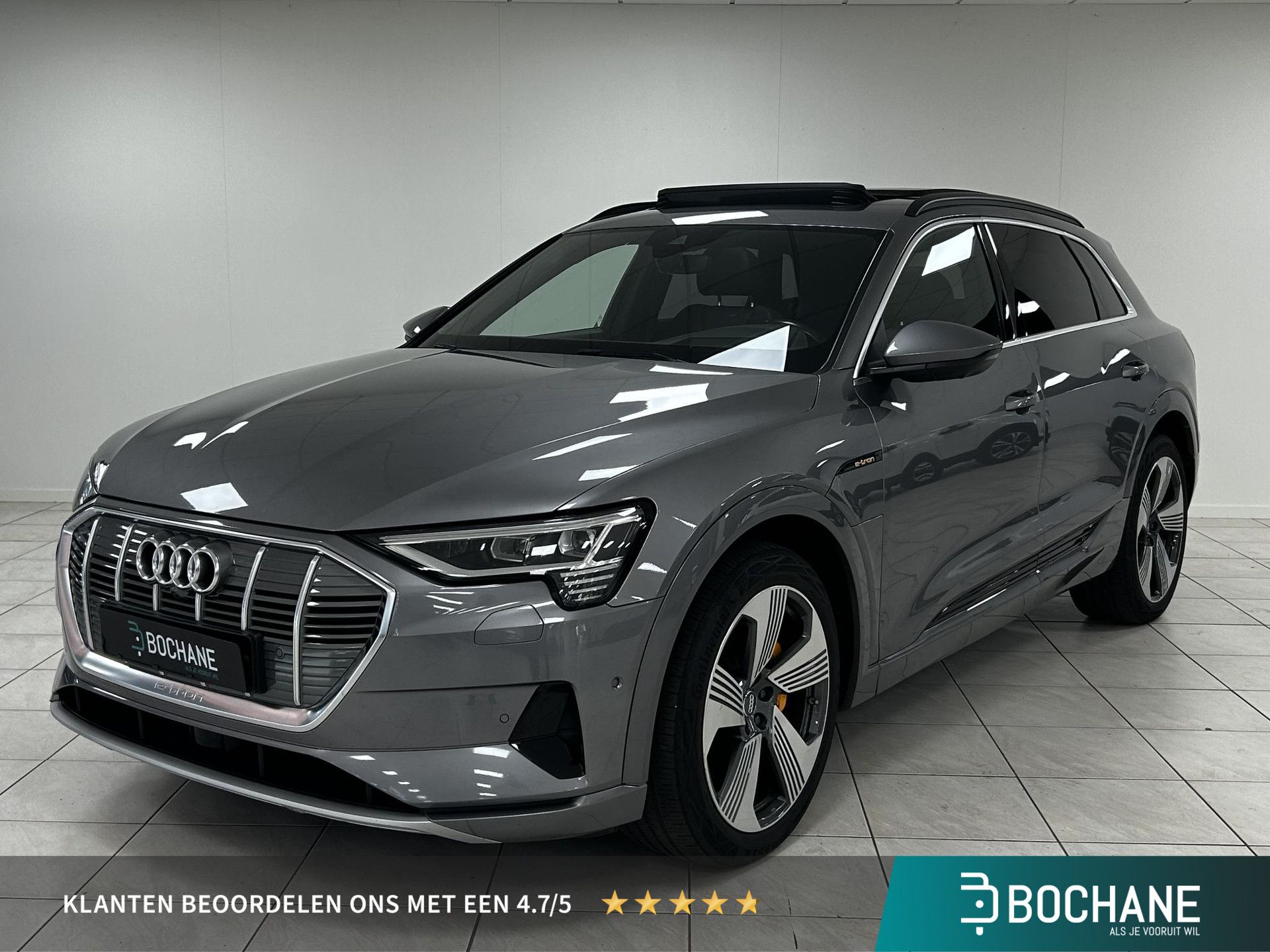 Audi e-tron met kenteken G-179-FR – vooraanzicht