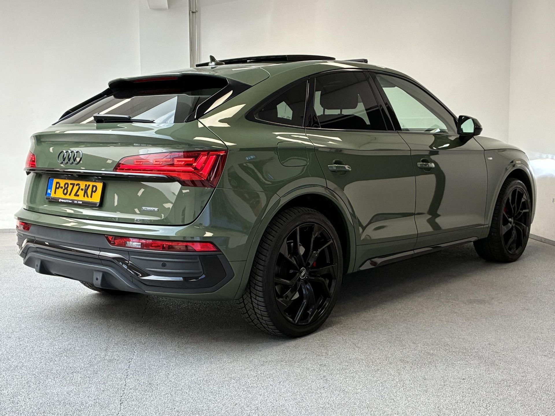 Audi Q5 met kenteken P-872-KP – achteraanzicht