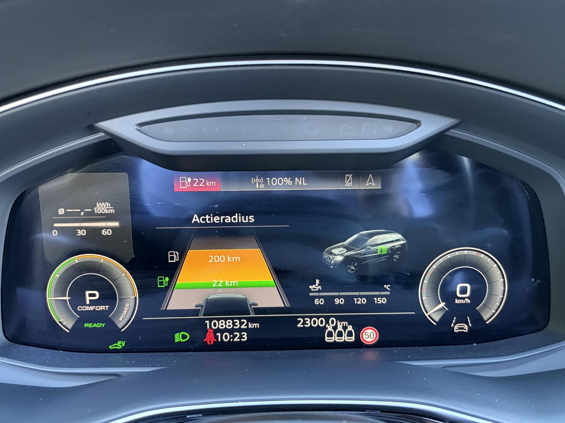Audi Q7 met kenteken GBJ-46-K – dashboard
