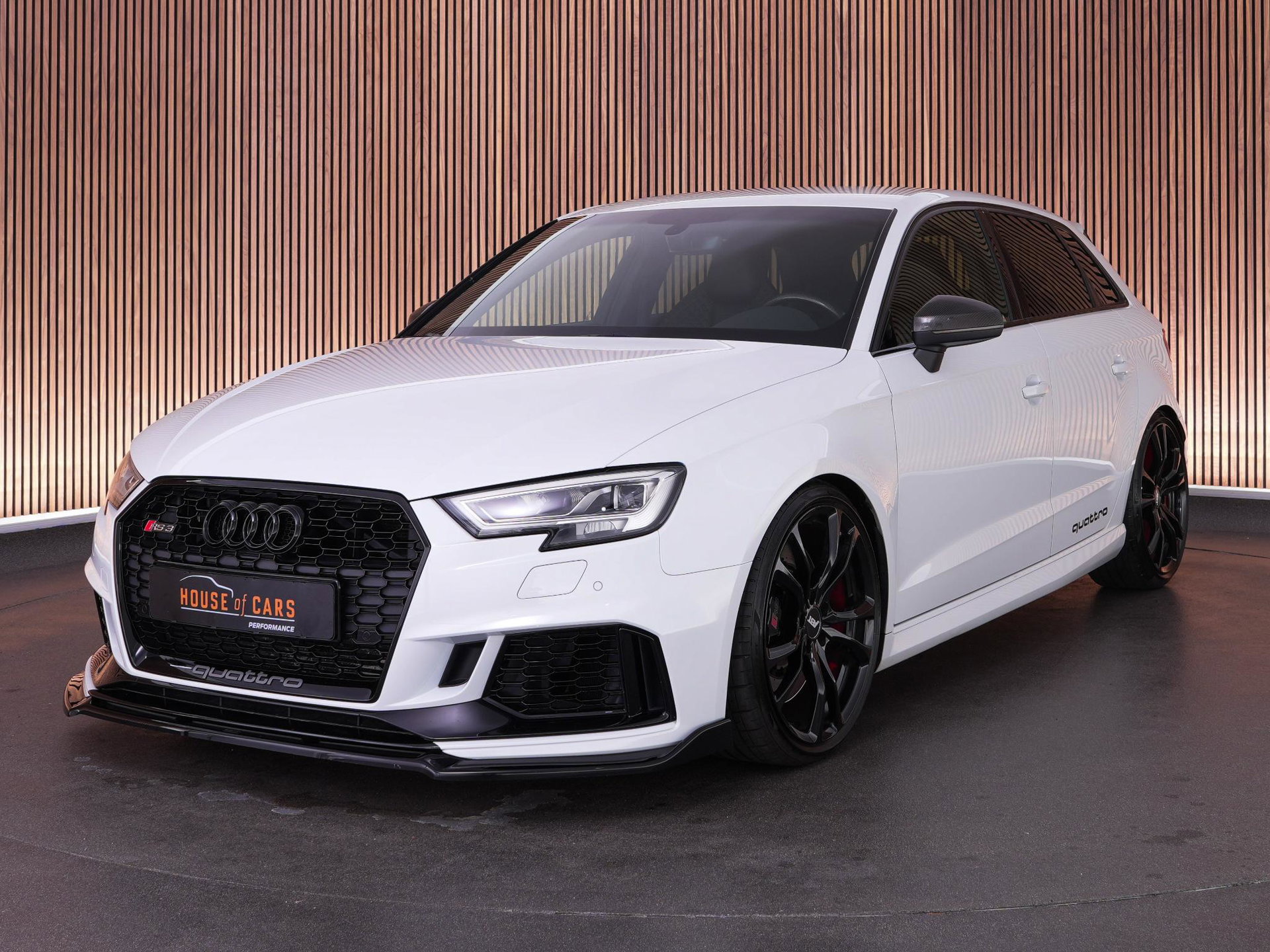 Audi RS3 – vooraanzicht